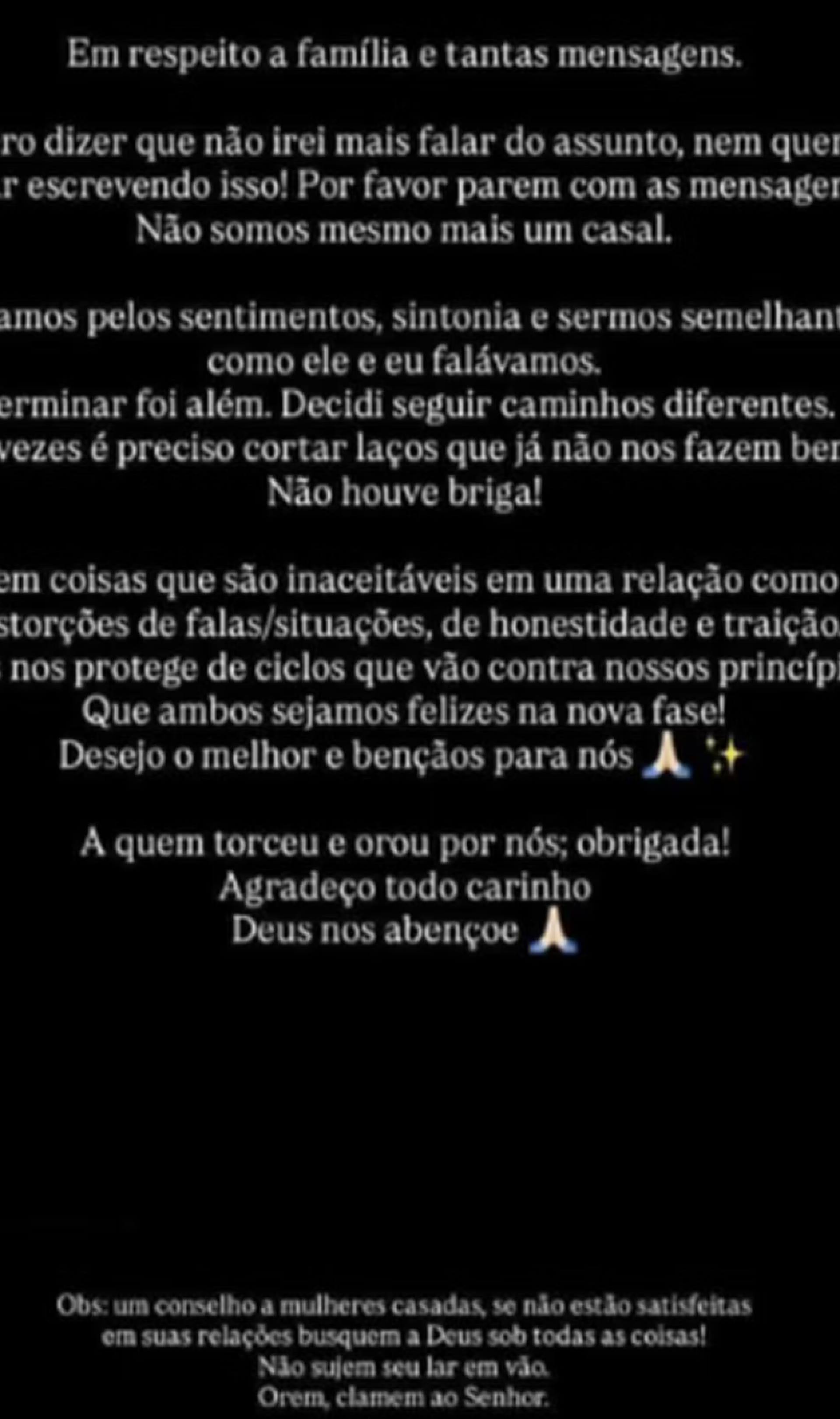 Fernando Zor e Lara Bissi rompem mais uma vez e médica revela motivo - Reprodução Instagram