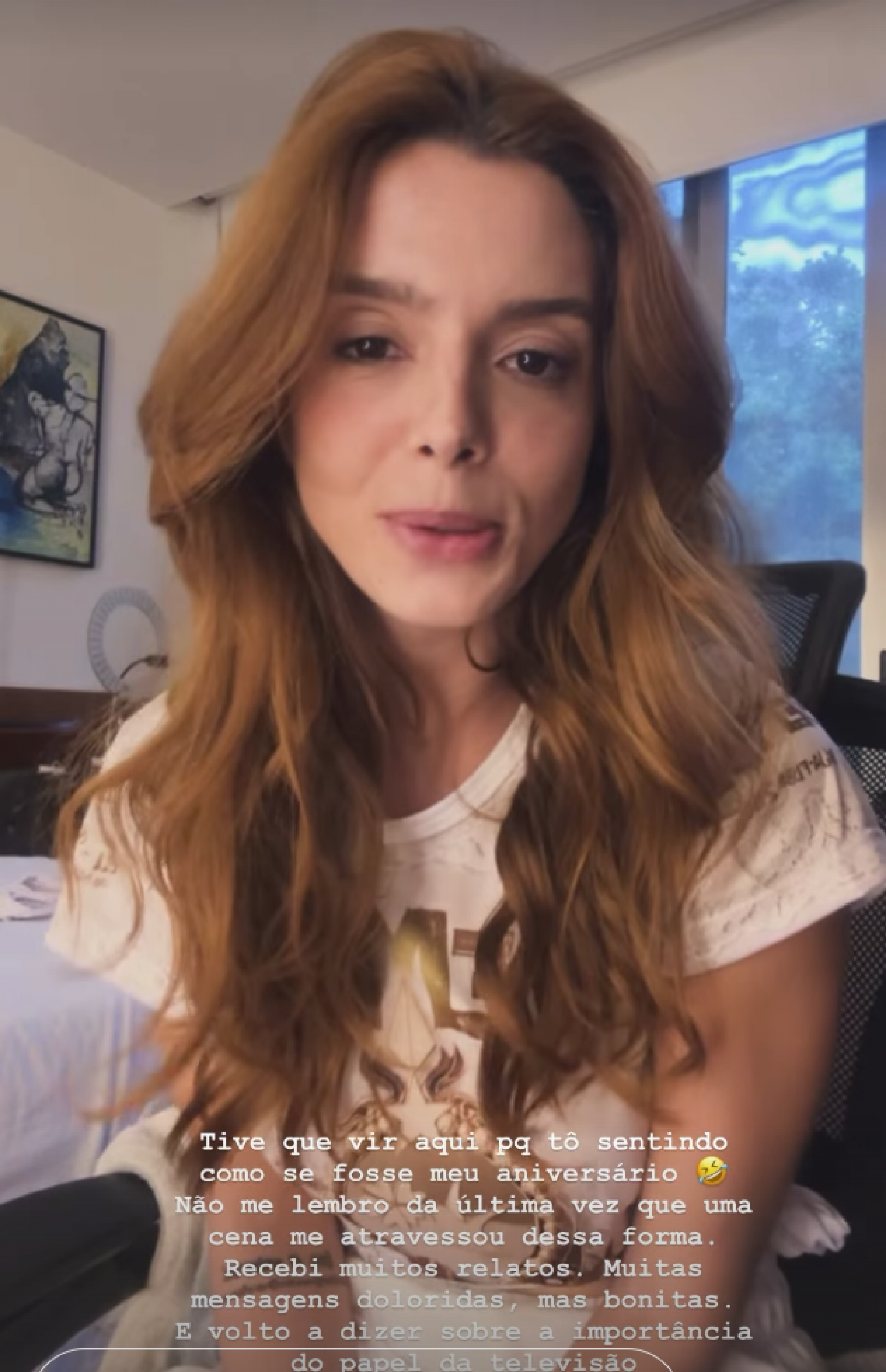 Giovanna Lancellotti comenta repercussão de cena de abuso em Dona de Mim - reprodução Instagram