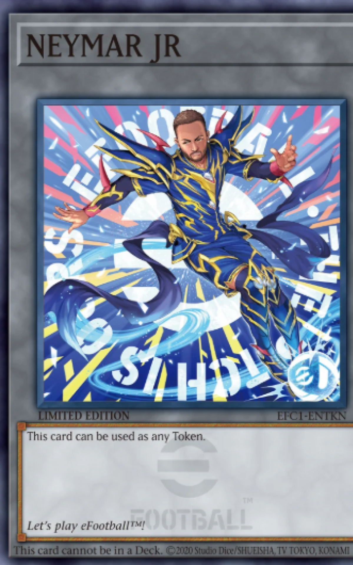 Neymar tamb&eacute;m ter&aacute; uma carta Token especial  - Divulga&ccedil;&atilde;o