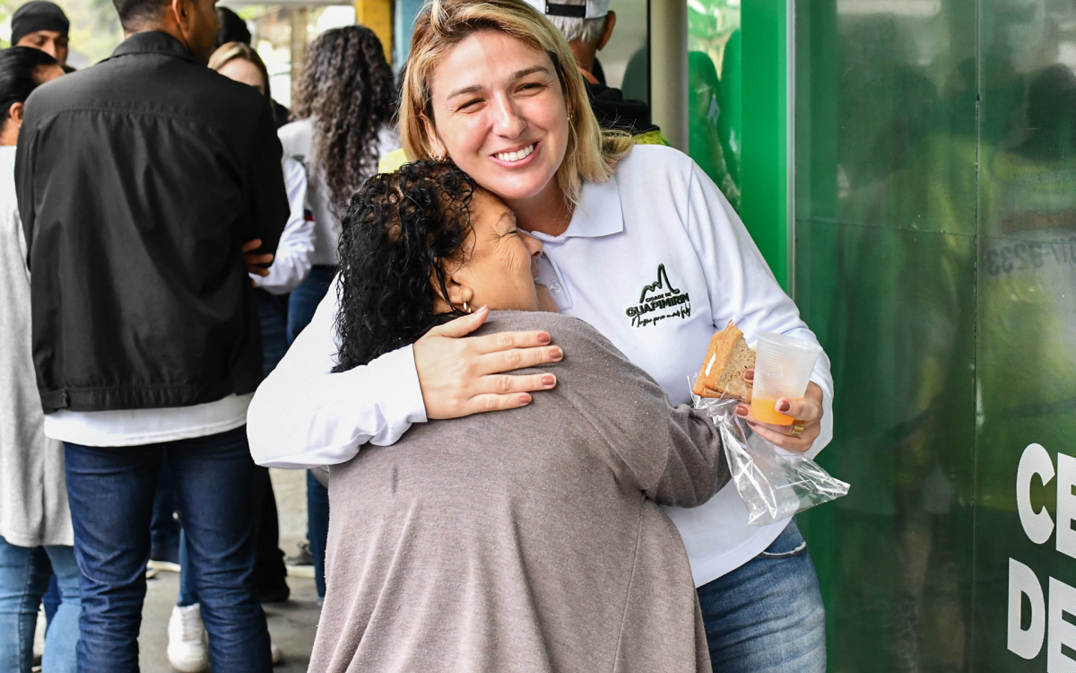 Prefeita Marina Rocha na inauguração do Centro de Especialidades João Arruda, em Guapimirim