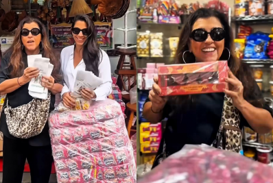 Regina Casé distribui doces para o Dia de São Cosme e Damião