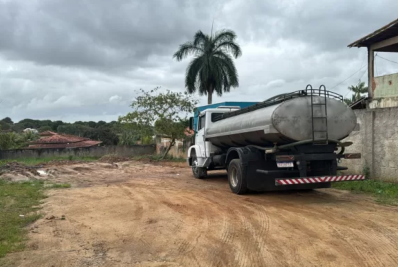 Ação integrada desmonta pontos clandestinos de abastecimento de água, em São Pedro da Aldeia