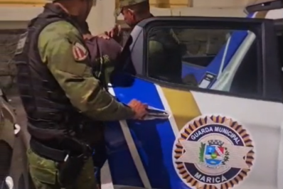Guarda Municipal de Maricá prende dois homens em flagrante por violência doméstica