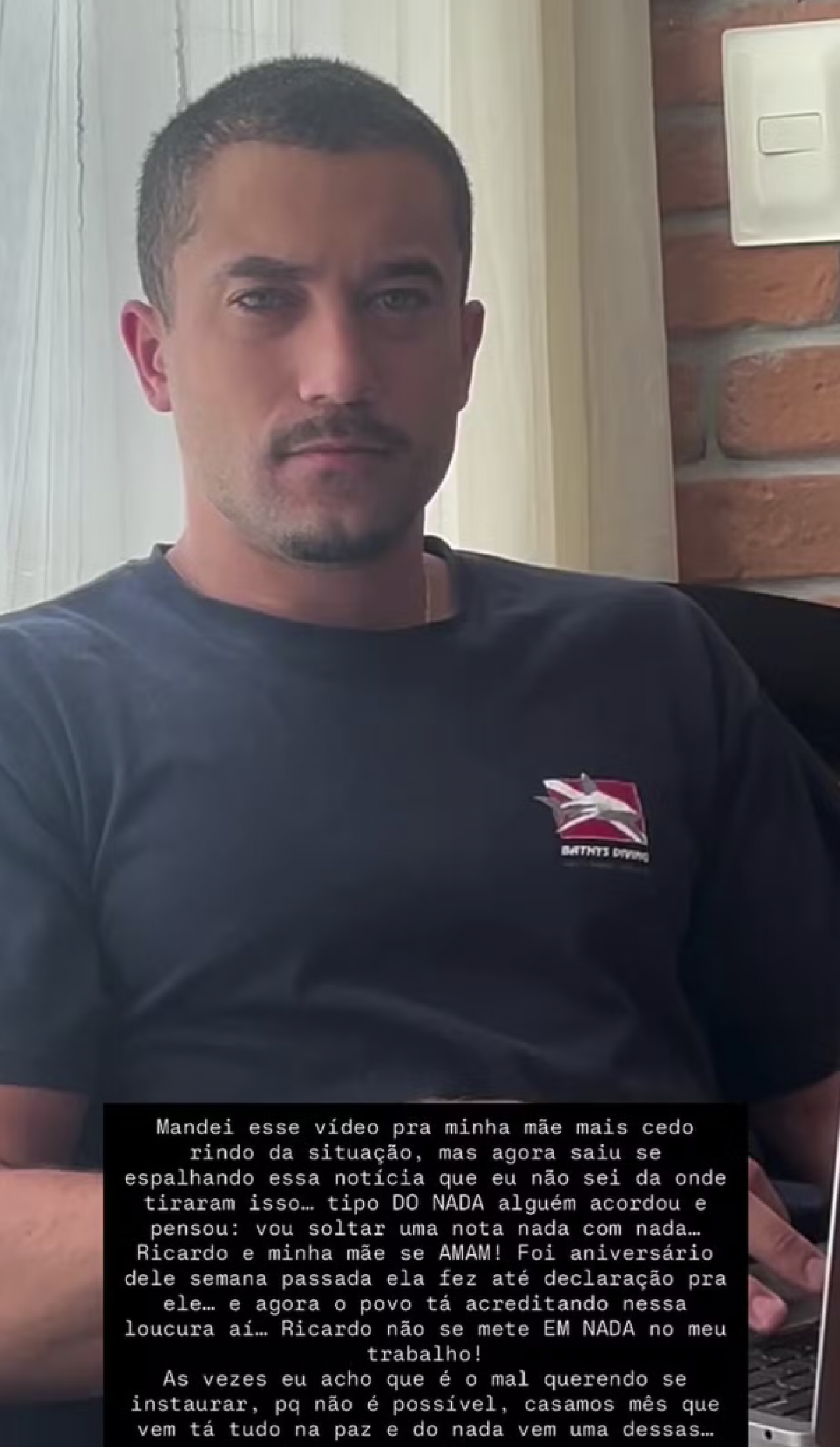 Lexa nega desentendimento e fala da relação da mãe com Ricardo Vianna - reprodução Instagram