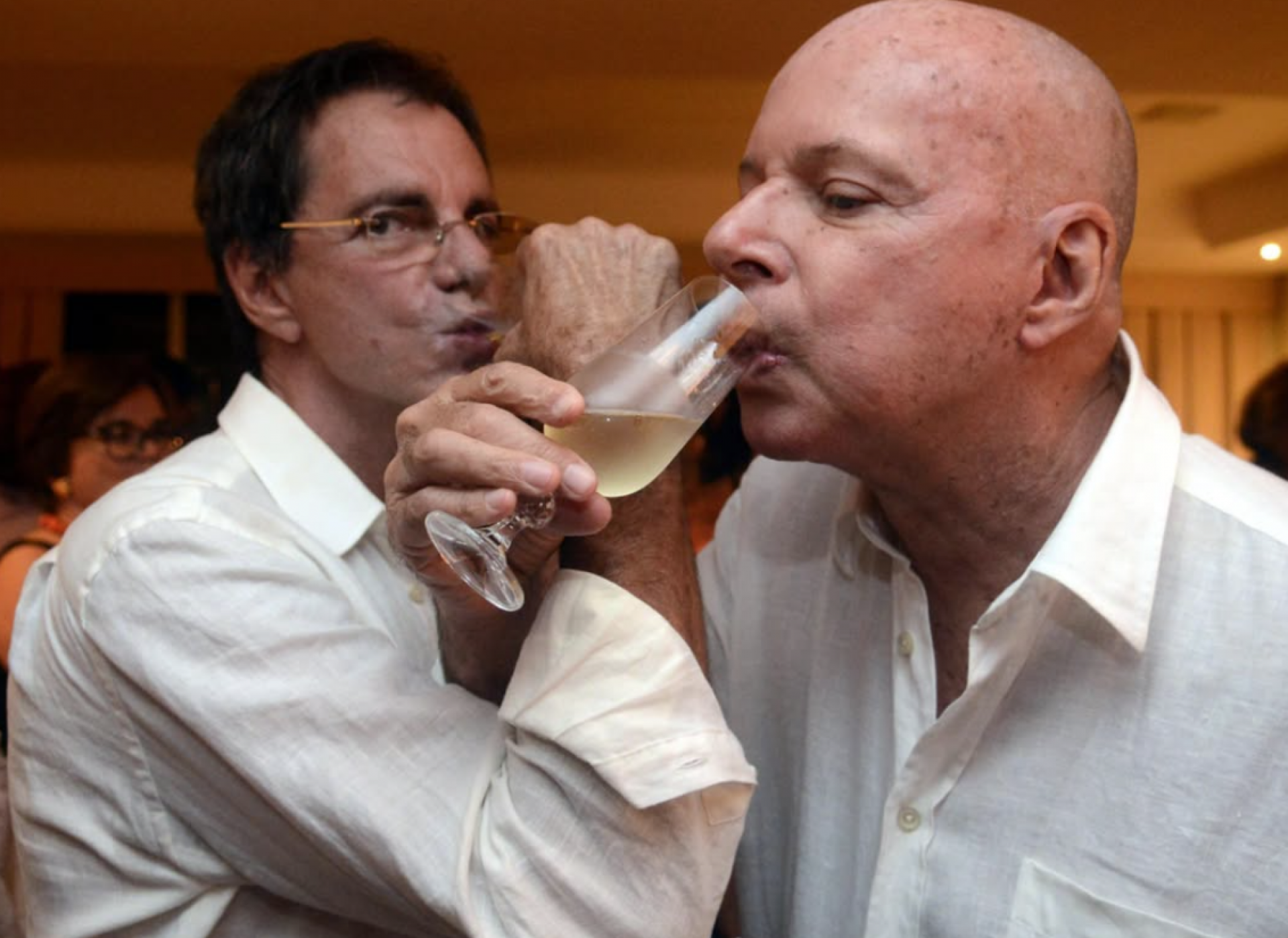 Edgar Moura Brasil e Gilberto Braga - reprodução Instagram