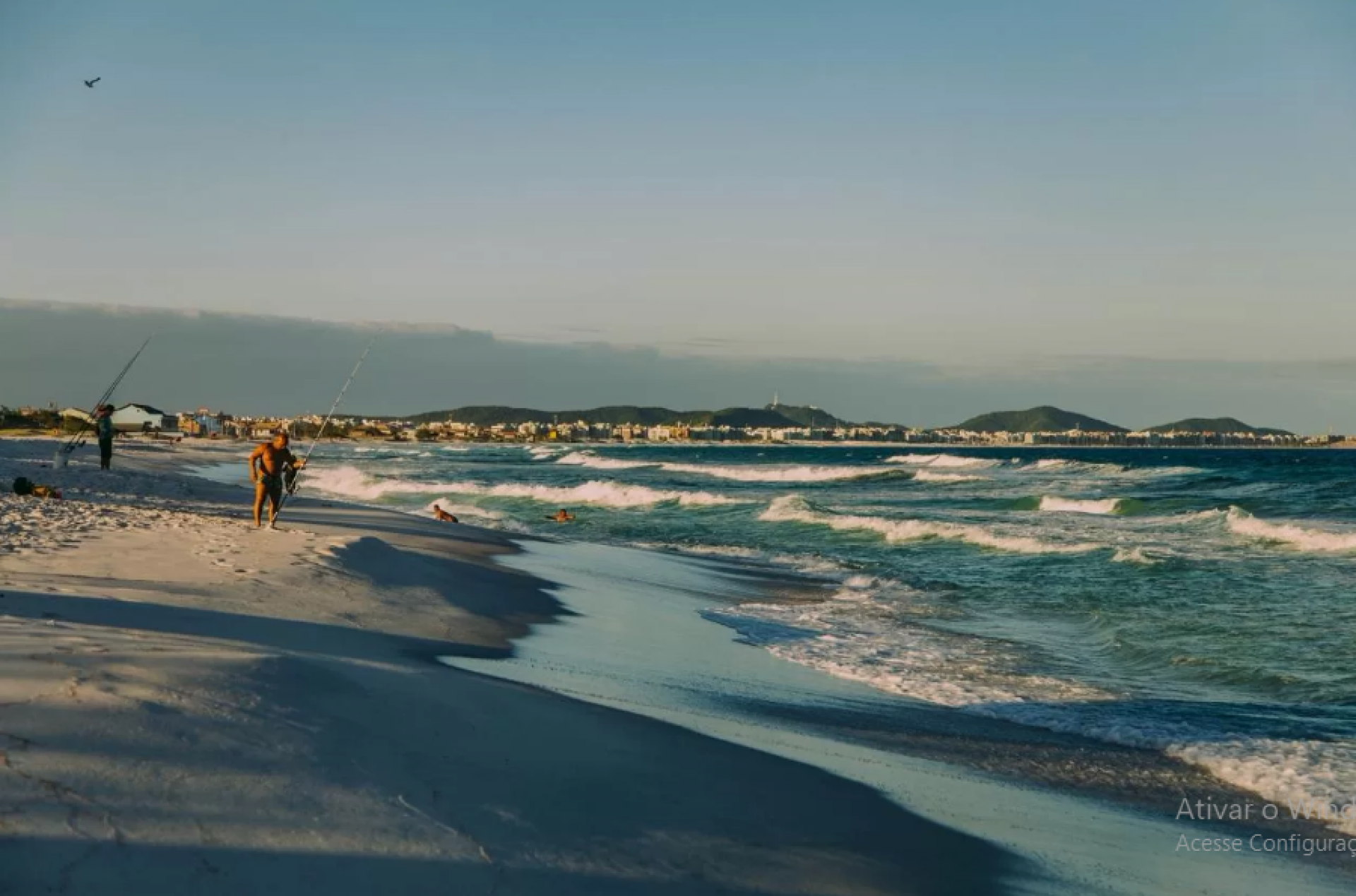 Praia com selo azul - Reprodução