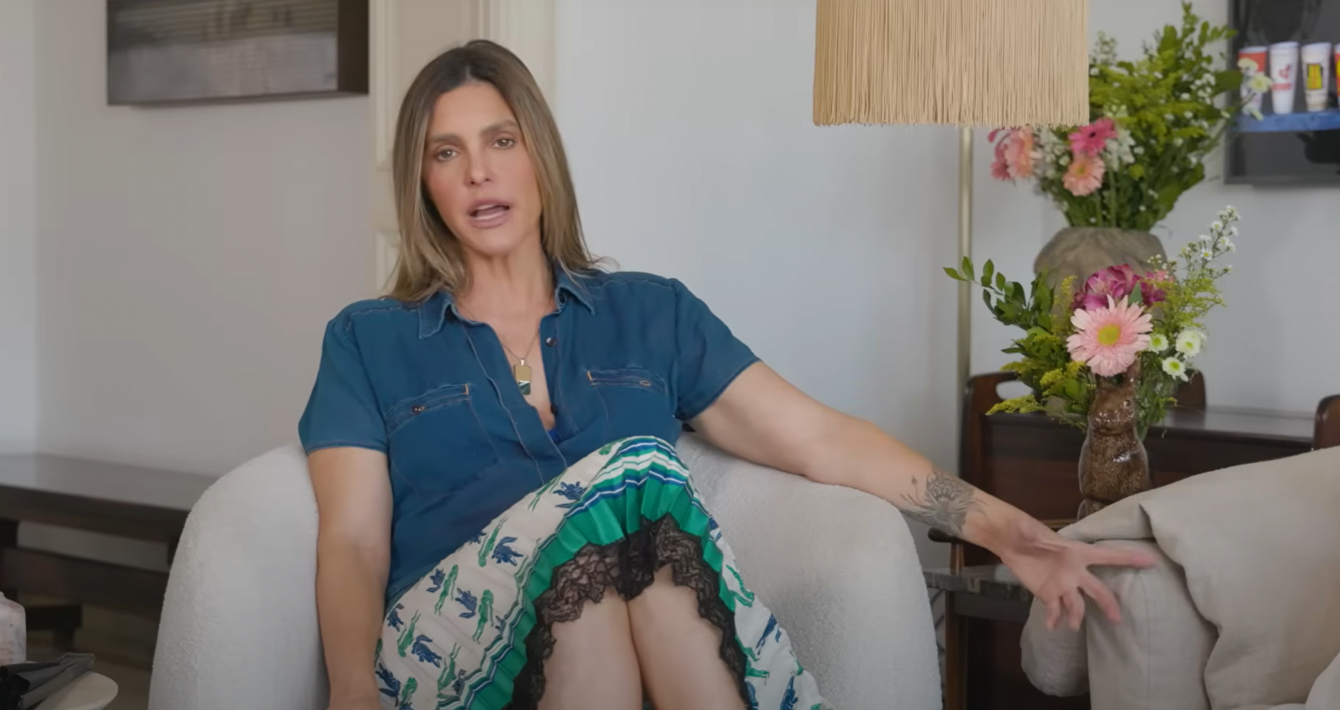 Fernanda Lima fala sobre traição e revela como reagiria - reprodução Youtube