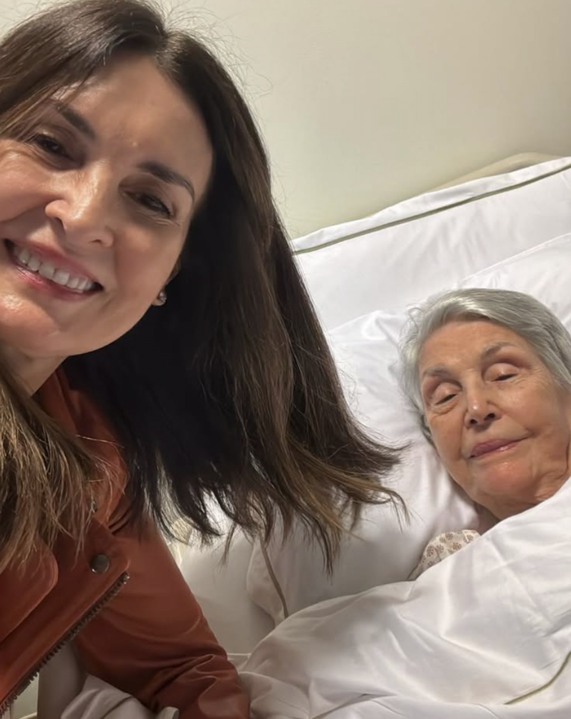 Fátima Bernardes celebra recuperação da mãe - reprodução Instagram