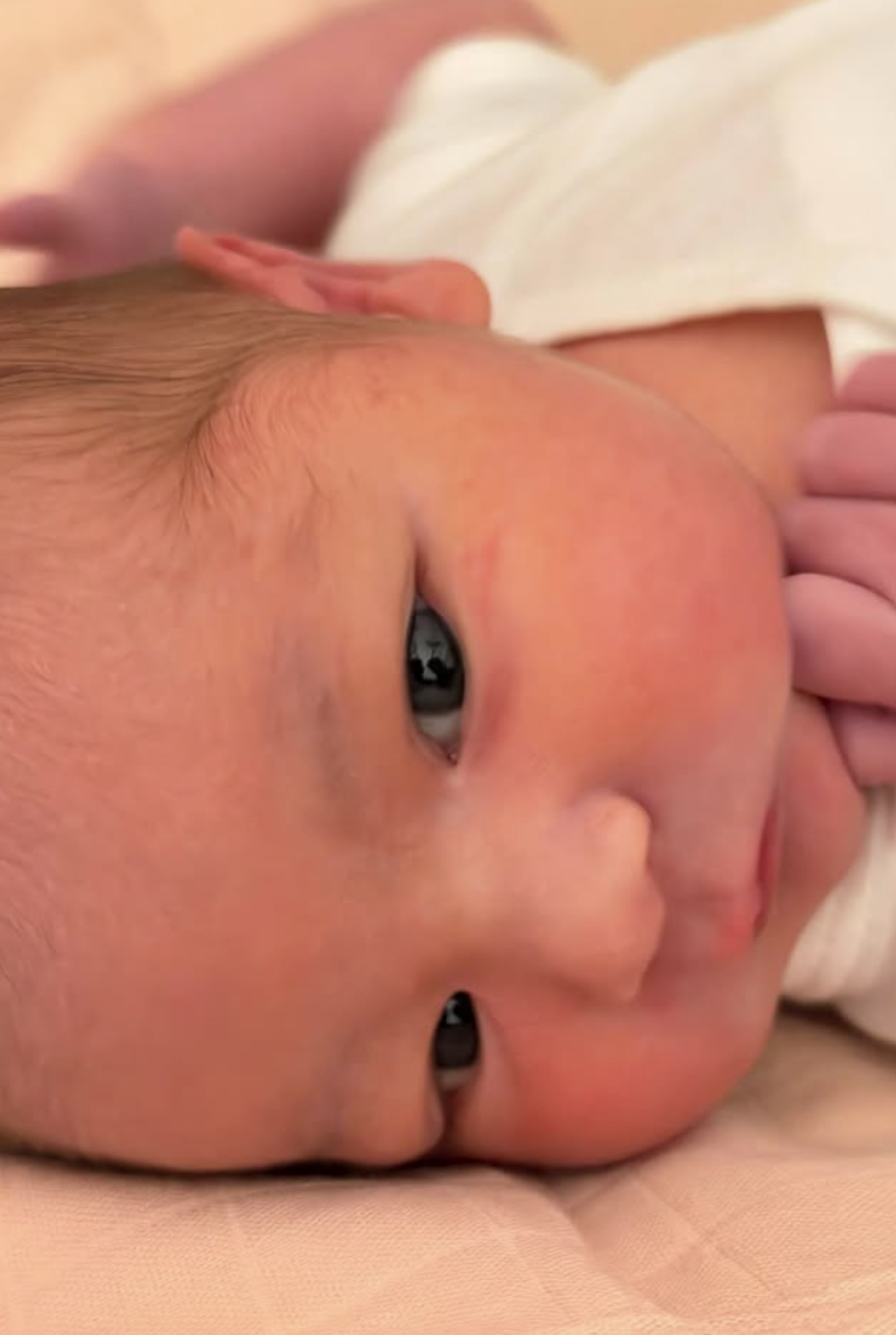 Lucas Rangel e Lucas Bley apresentam a filha, Mia - reprodução Instagram