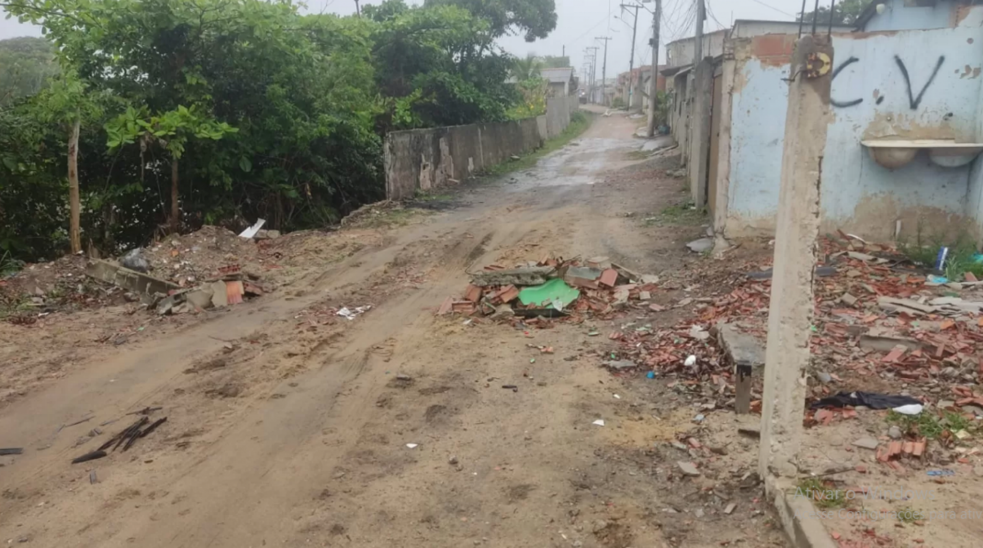 Operação para retirada de barricadas - Reprodução