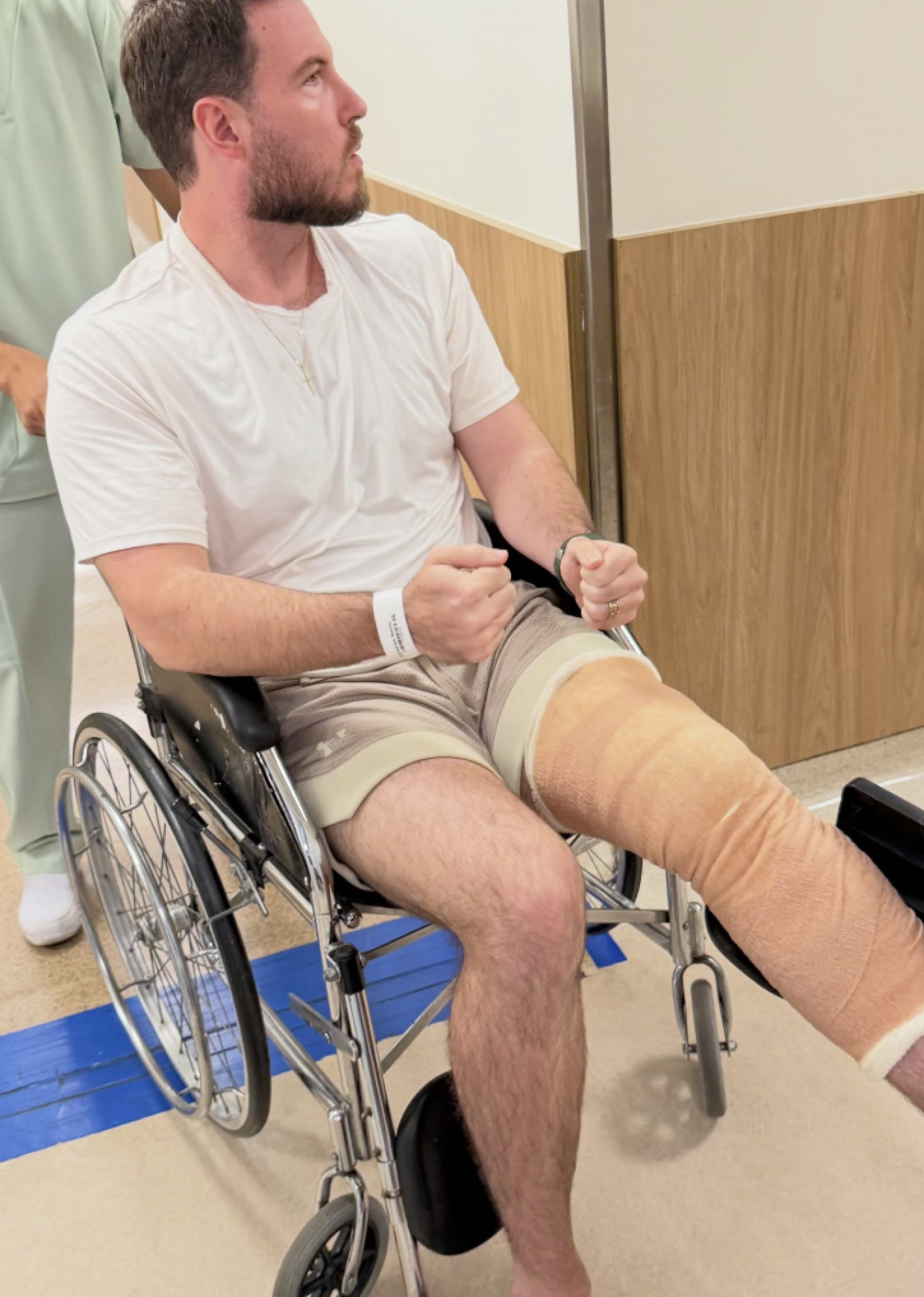 Thiago Nigro compartilha aprendizado após grave lesão no joelho - reprodução Instagram