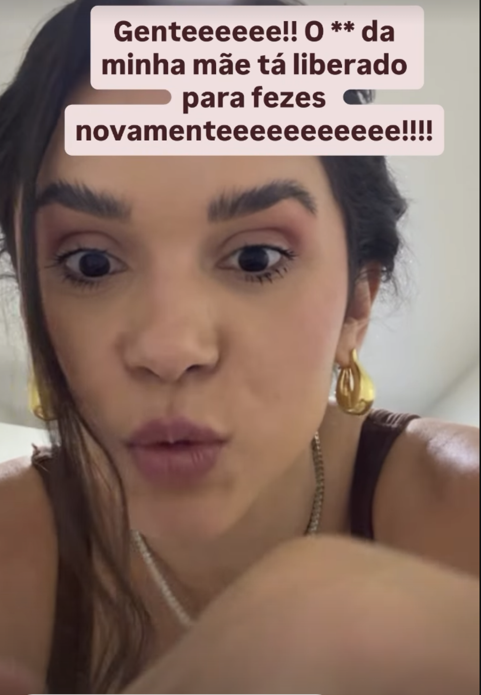 Ex-BBB Gizelly Bicalho atualiza estado de saúde da mãe - reprodução Instagram