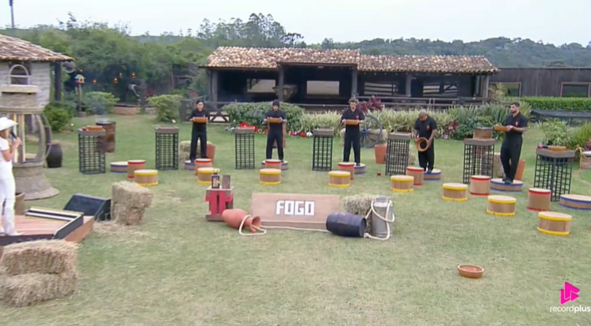 Peões do reality show disputaram a Prova de Fogo - Reprodução/X