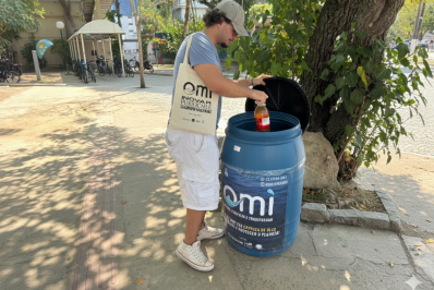 UFF recebe pontos de coleta de óleo usado para destinação e produção de sabão ecossustentável