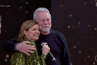 Pai de Debora Bloch relata que travou ao falar da filha no 'Domingão': 'Emocionado'