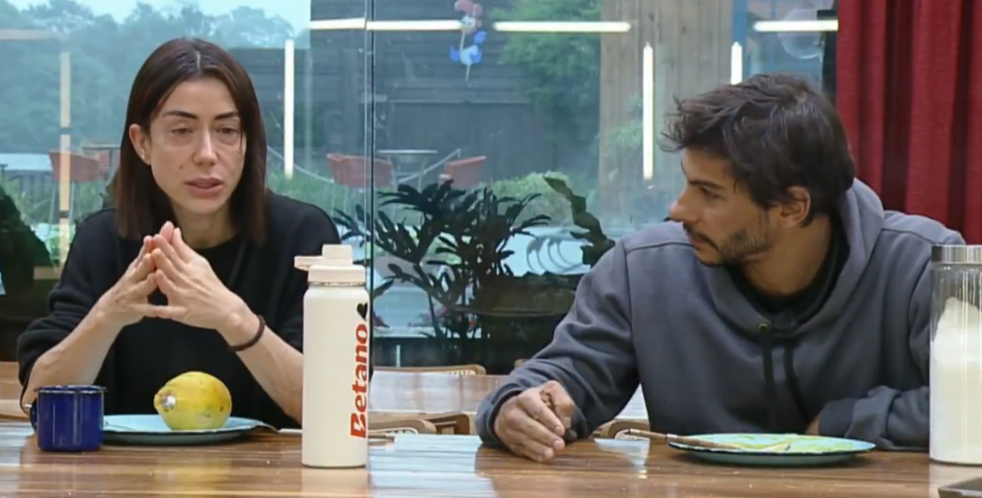 'A Fazenda 17': Michelle Barros e Shia Phoenix causam polêmica ao trocarem declarações - Reprodução de vídeo / X