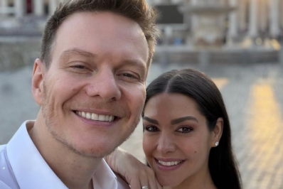 Thais Fersoza e Michel Teló celebram 11 anos de casamento com missa no Vaticano