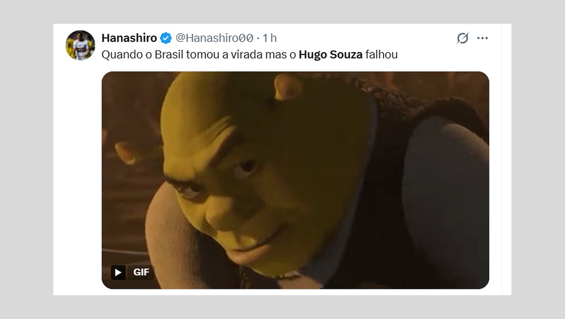 Memes da derrota do Brasil para o Japão tiveram Fabrício Bruno e Hugo Souza como principais alvos - Reprodução de Internet