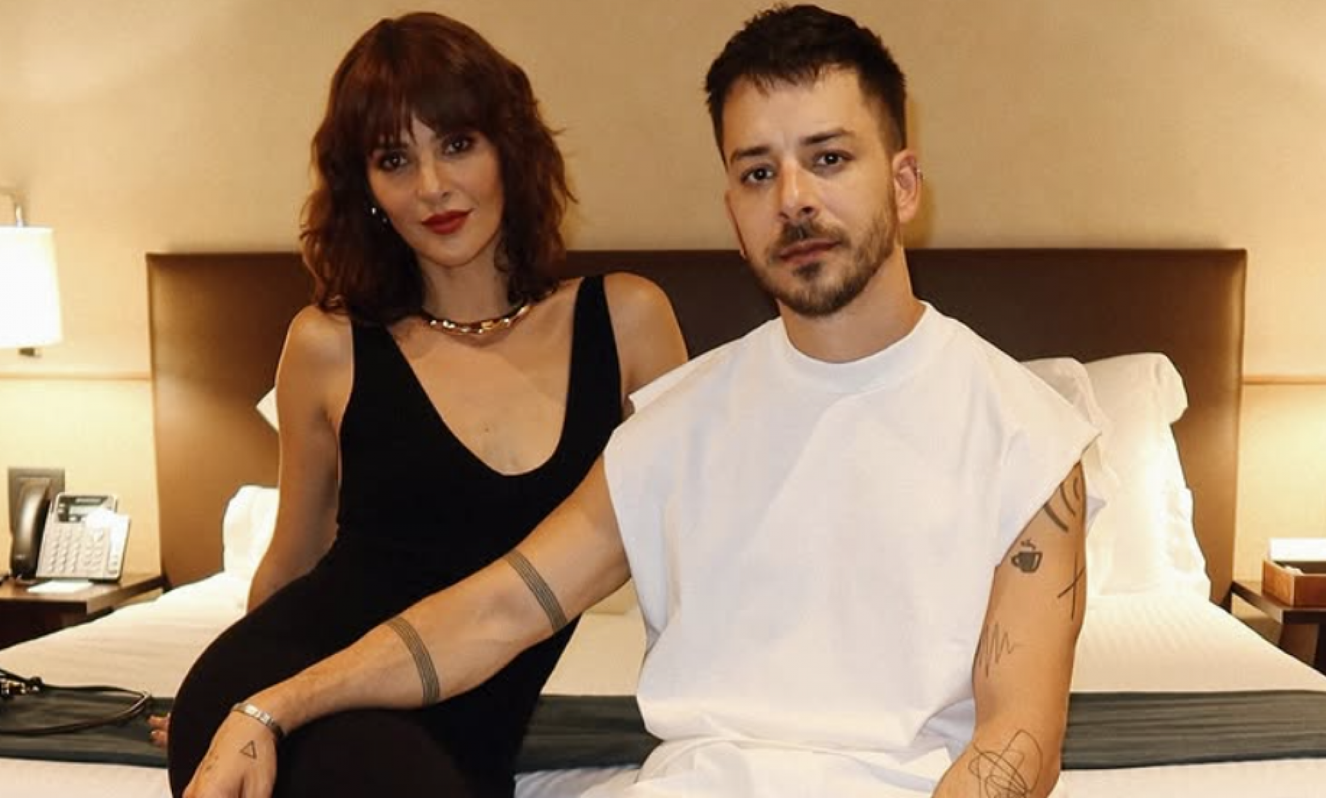 Monica Benini e Junior Lima  - reprodução Instagram