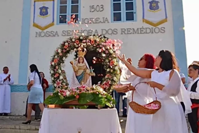 Festa da Padroeira de Arraial do Cabo celebra Nossa Senhora dos Remédios com três dias de fé e música