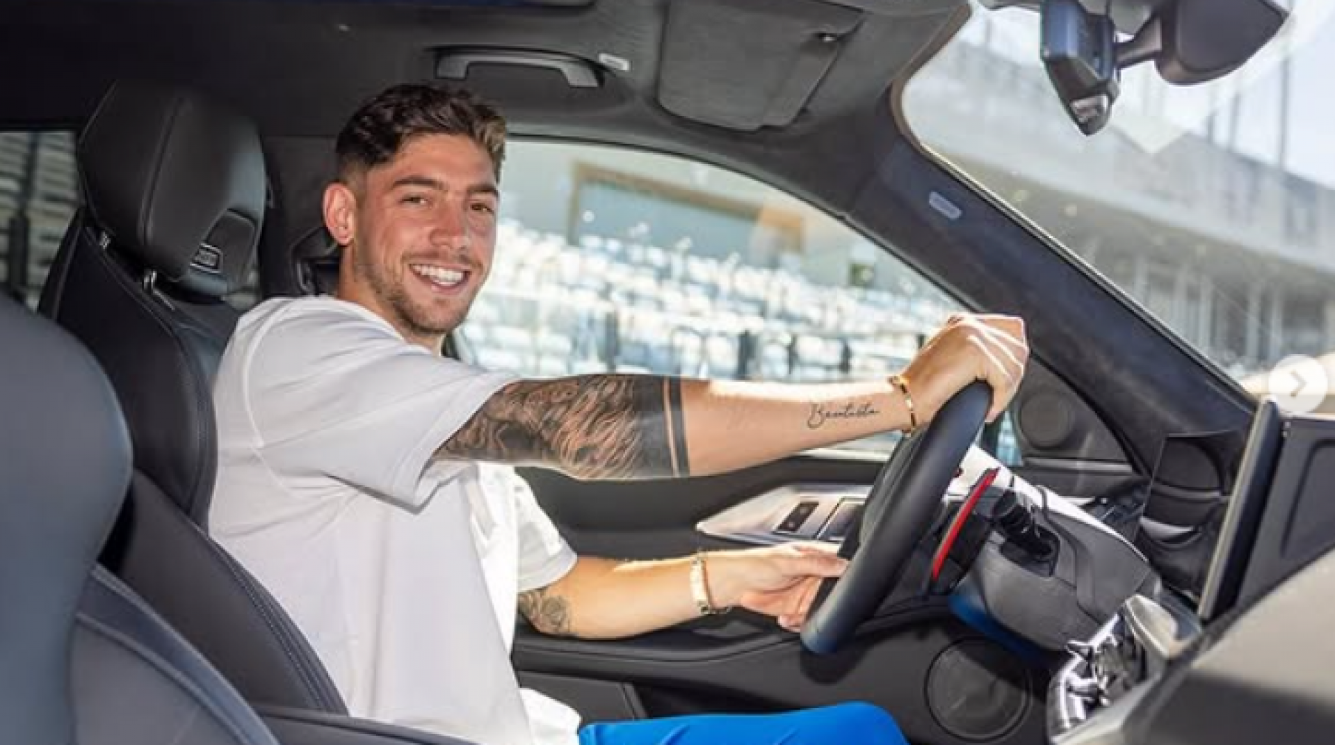 Jogadores do Real Madrid puderam escolher entre seis modelos de carros de luxo da BMW - Divulgação / Real Madrid