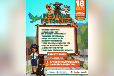 Festival Pets & Kids anima o sábado em Guapimirim