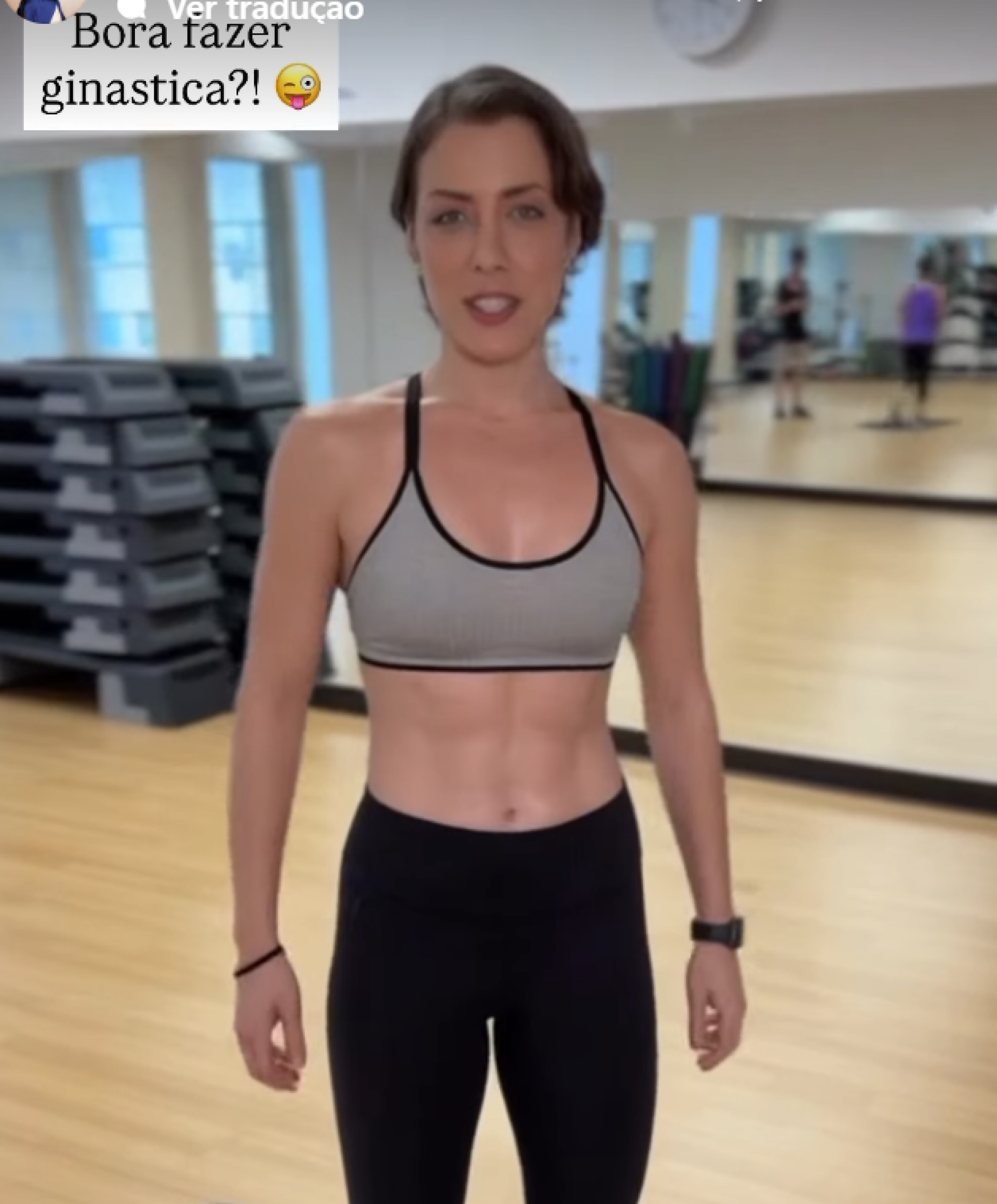Fabiana Justus se diverte com vídeo realista criado por inteligência artificial - reprodução Instagram