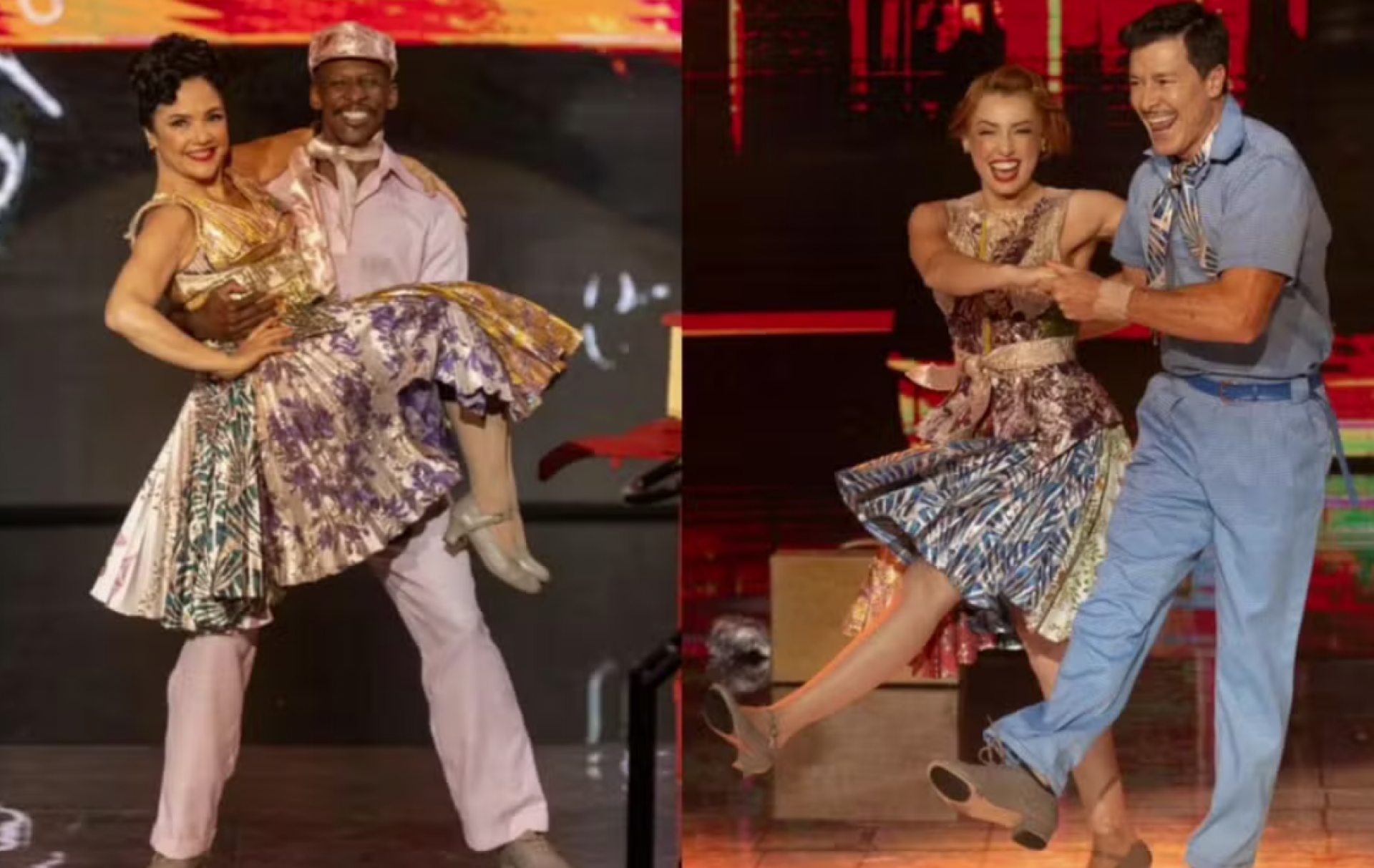 Tereza Seiblitz e Jefferson Bilisco, e Rodrigo Faro e Larissa Parison deixaram o quadro - Globo/Beatriz Damy 