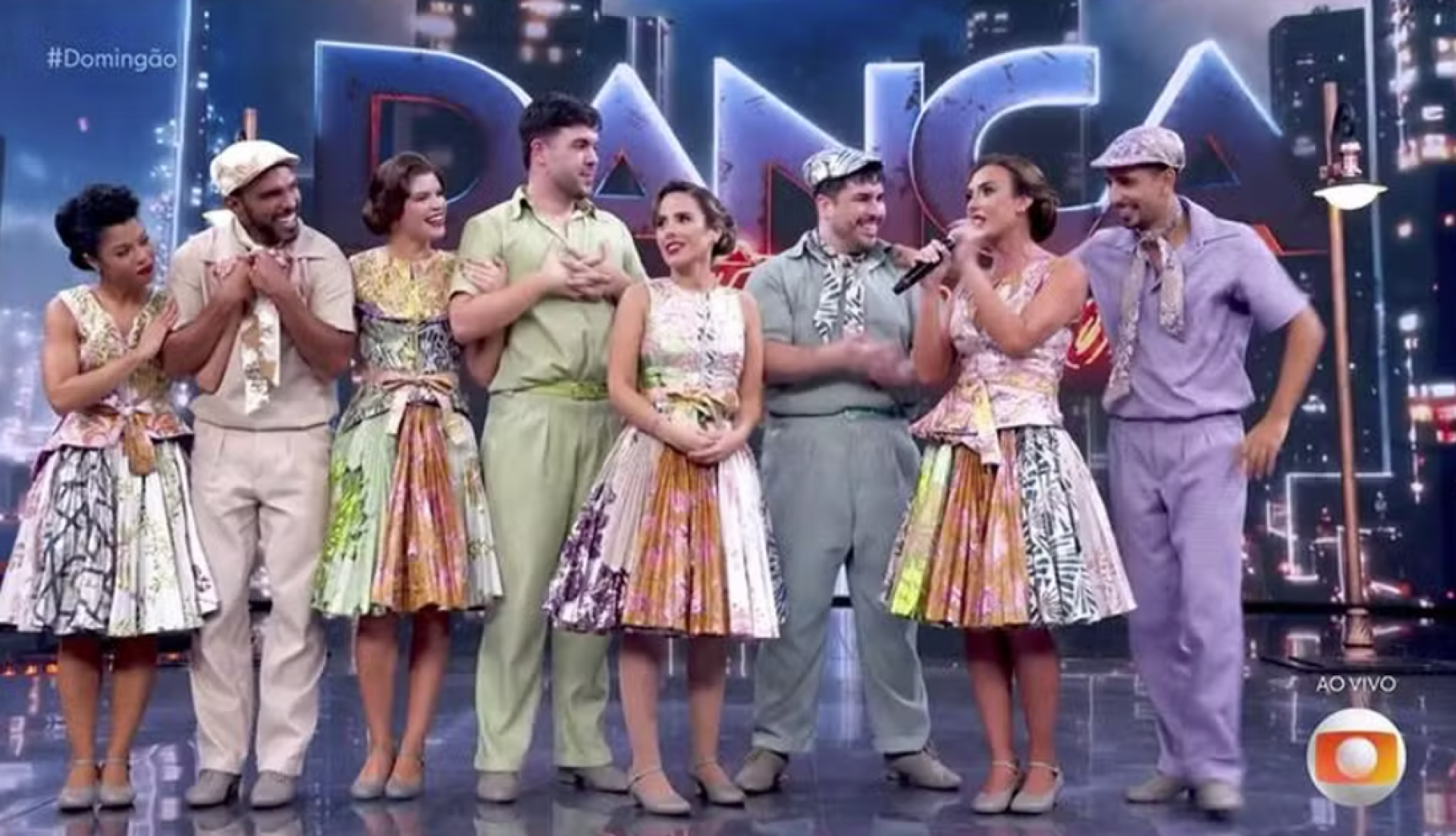 As quatro duplas que seguem na disputa são: Richarlyson e Monique Santos, Álvaro e Mariana Torres, Wanessa e Diego Basilio, e Nicole Bahls e Fernando Perrotti - Globo