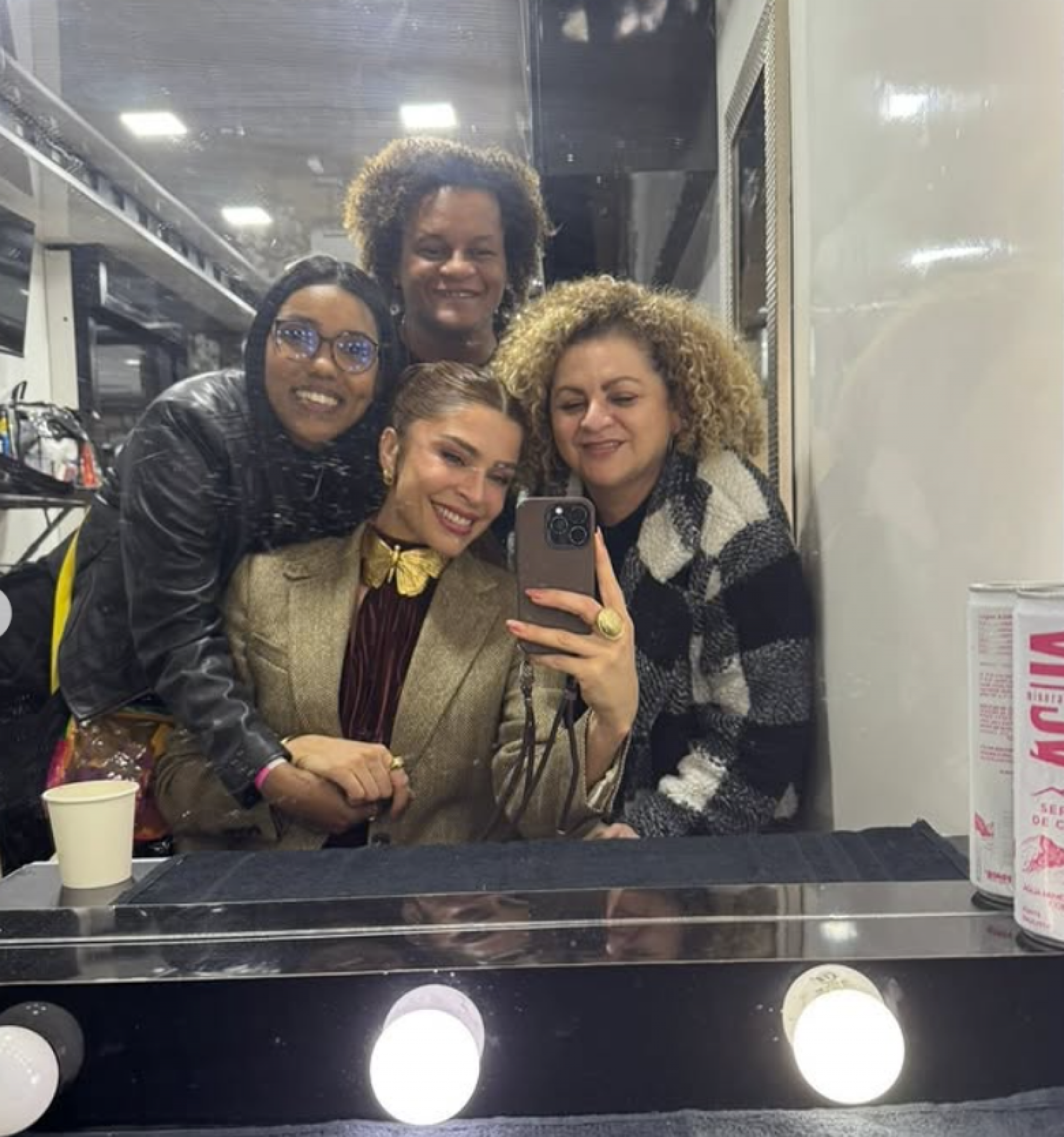 Grazi Massafera mostra bastidores de Três Graças - reprodução Instagram