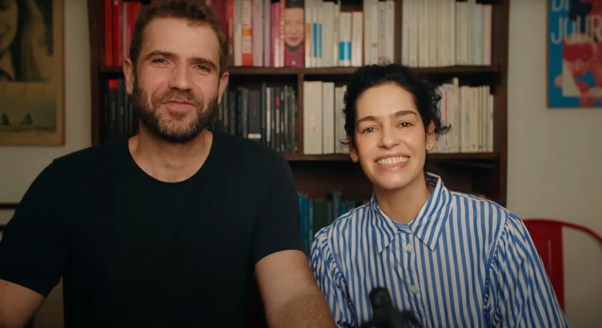 Maria Flor e Emanuel Aragão revelam crise no casamento durante processo de escrita de novo livro - reprodução Youtube