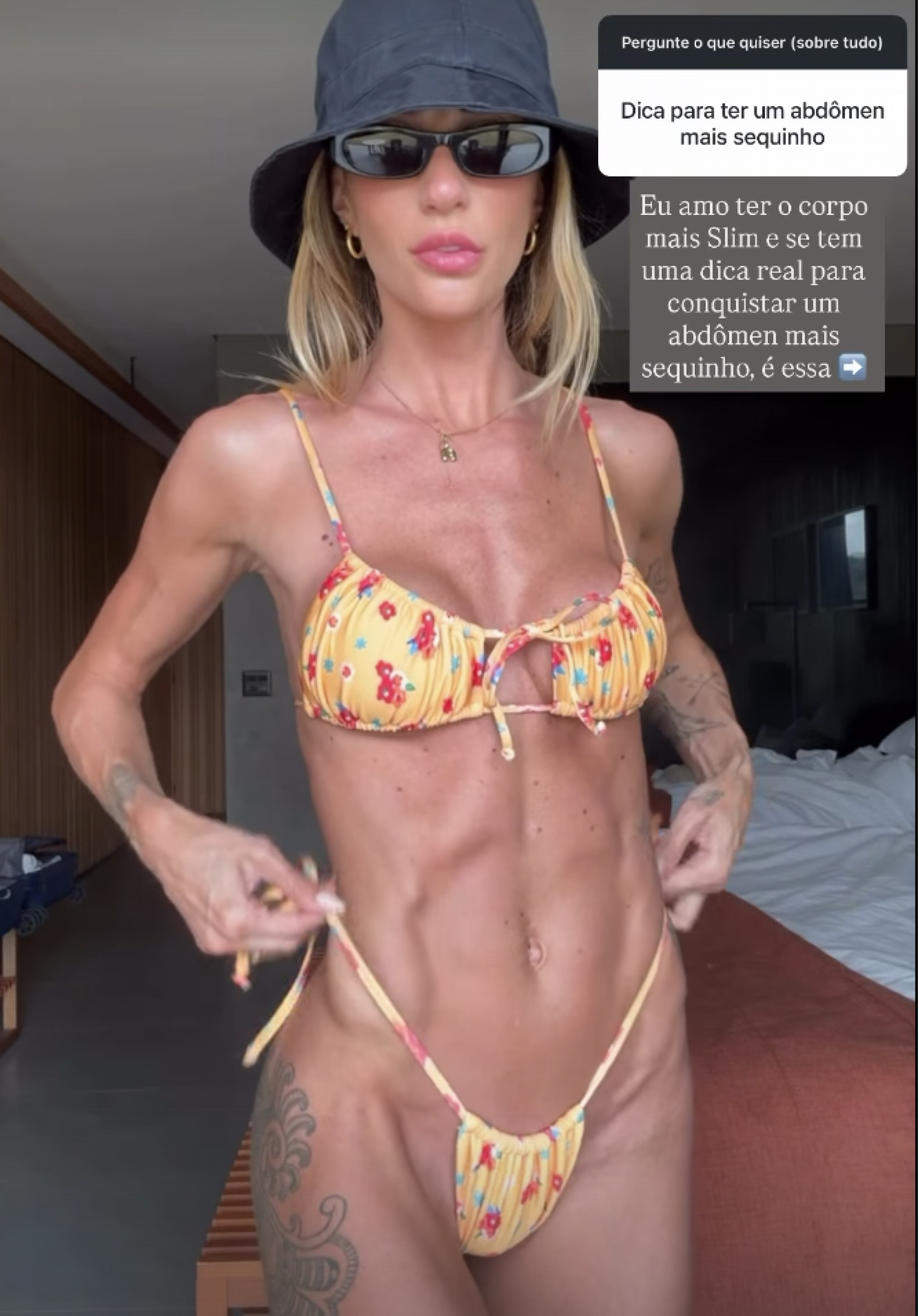 Aline Gotschalg revela como mudou corpo e mente: 'Precisei transformar o ambiente' - reprodução Instagram