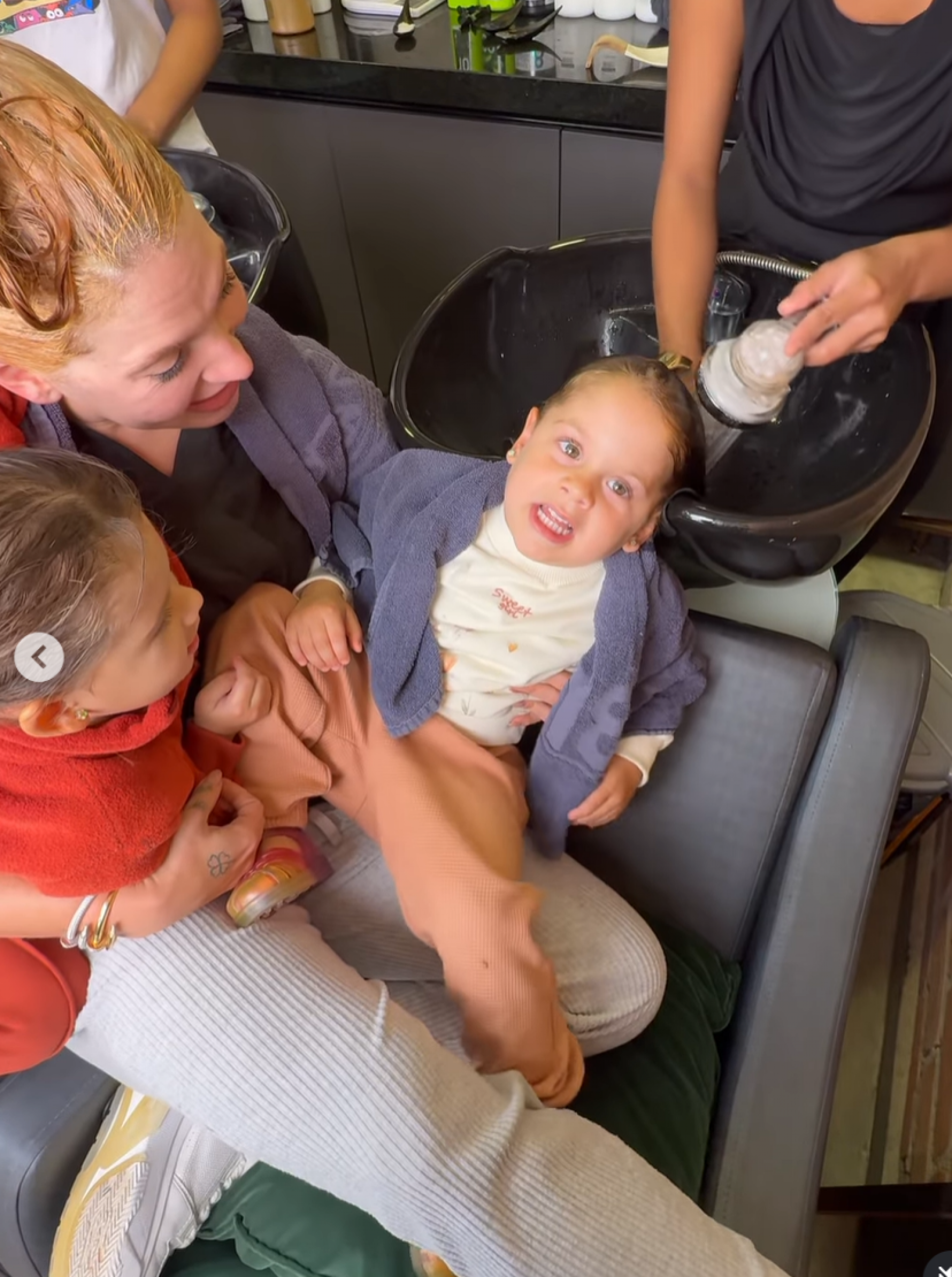 Virginia Fonseca leva filhas ao salão e exibe resultado - reprodução Instagram