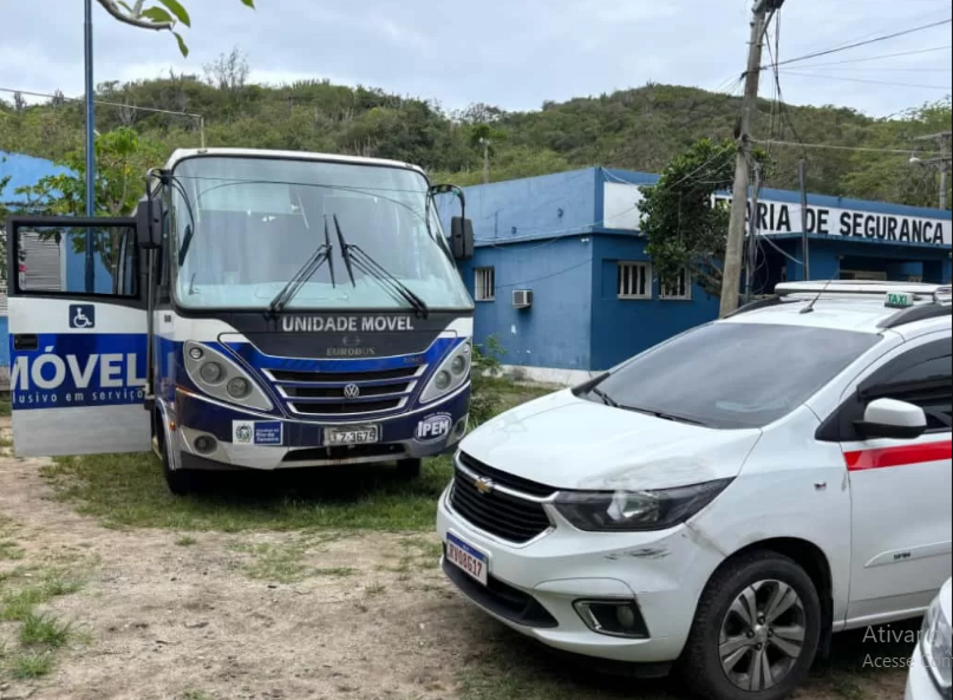 Vistoria itinerante do Ipem - Reprodução