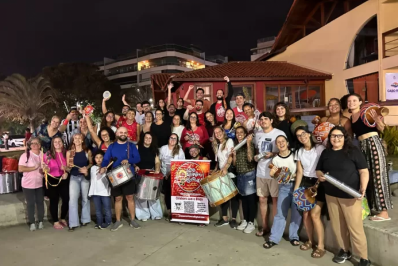 Bloco Alternativo Resistência oferece oficinas gratuitas de percussão em Cabo Frio