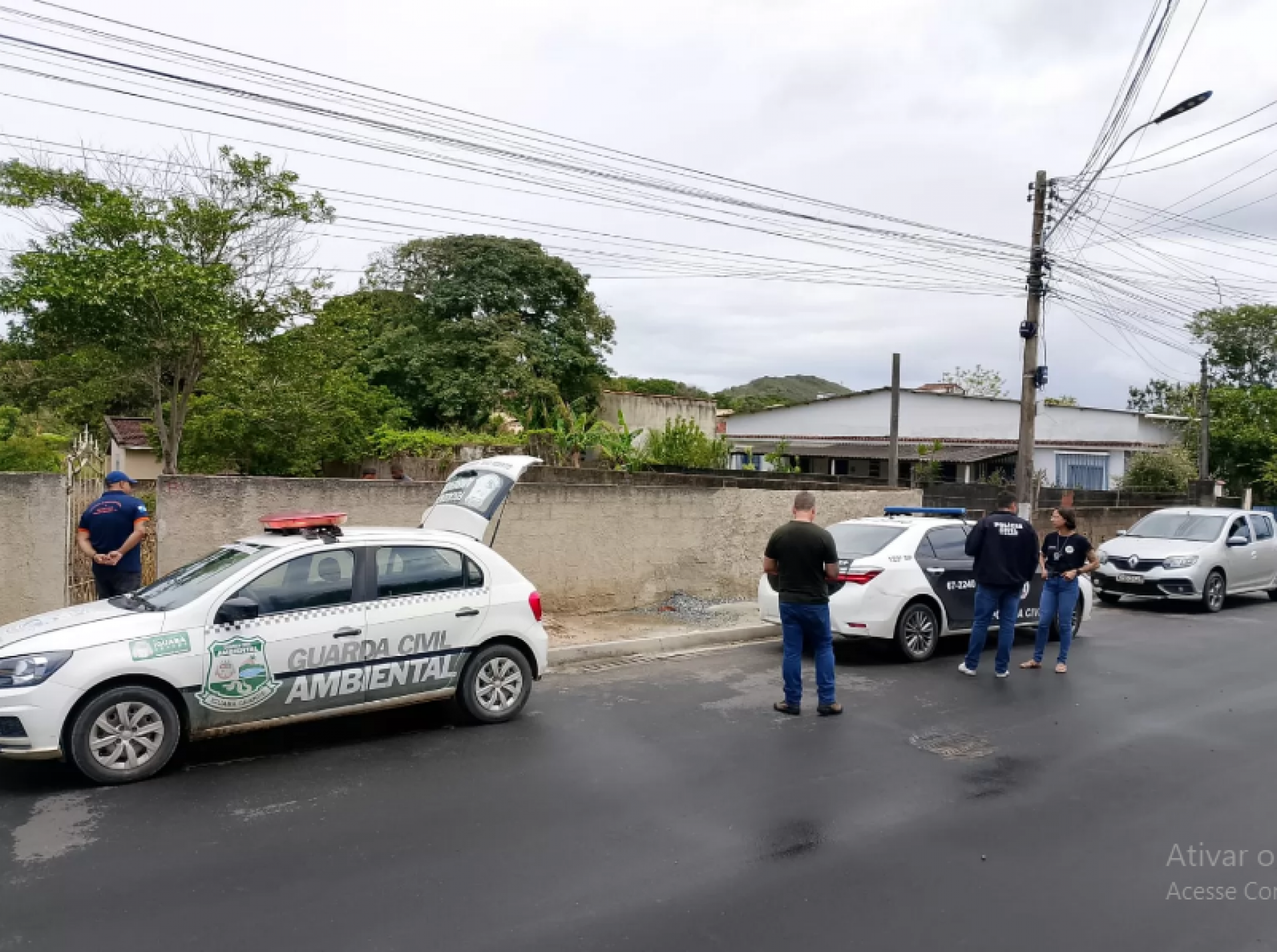 Ação conjunta com a Secretaria de Proteção aos Animais e a Polícia Civil - Ascom