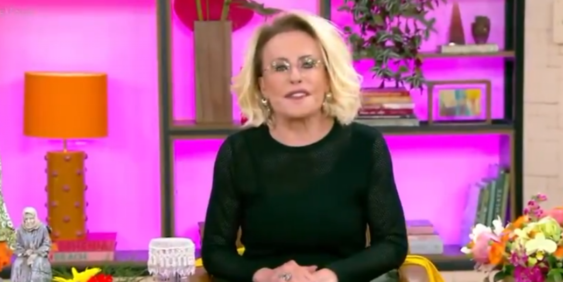 Ana Maria Braga sai às pressas do 'Mais Você': 'Dor de barriga danada' - Reprodução de vídeo / X