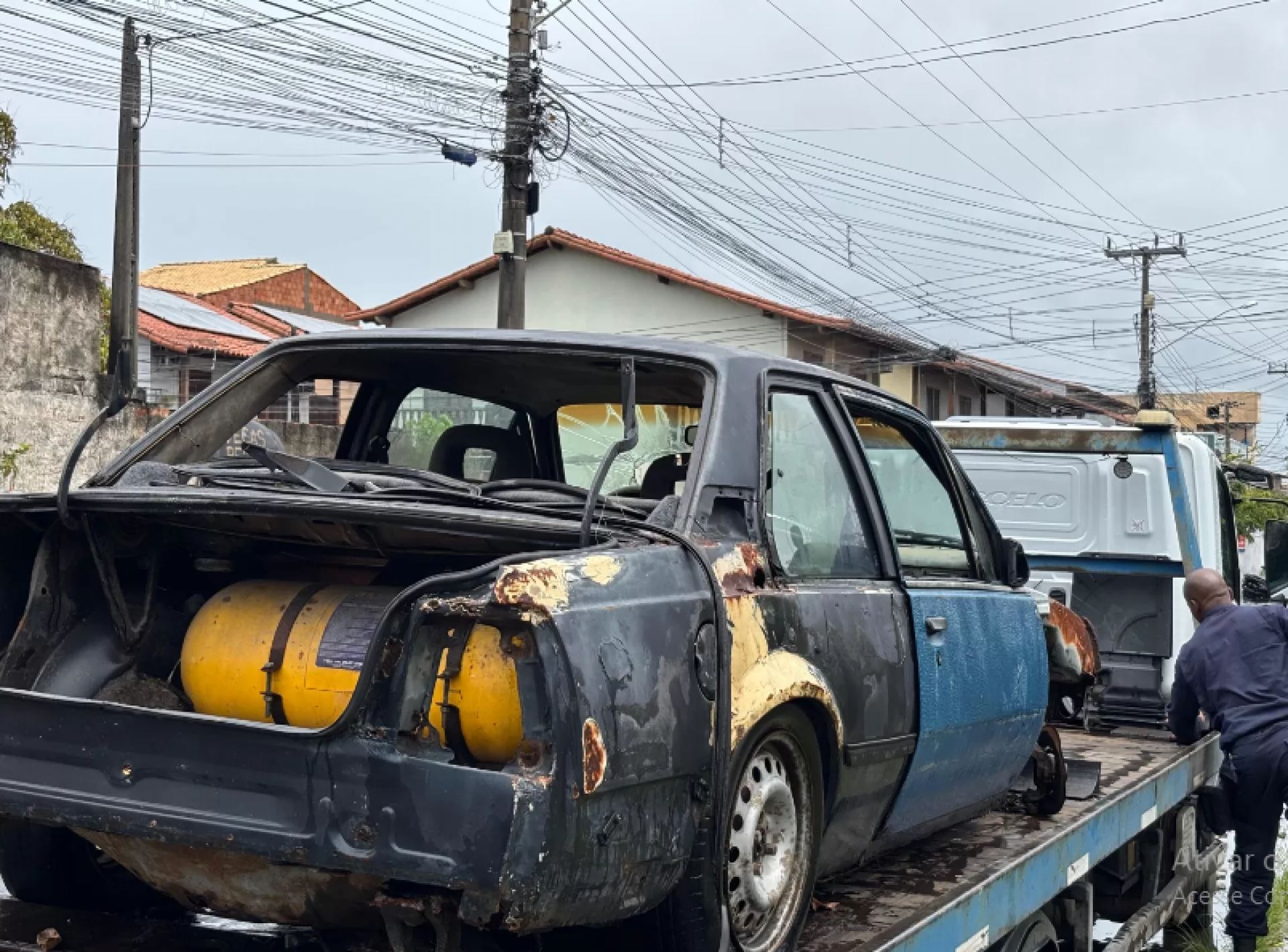 Recolhimento de veículos abandonados - Ascom