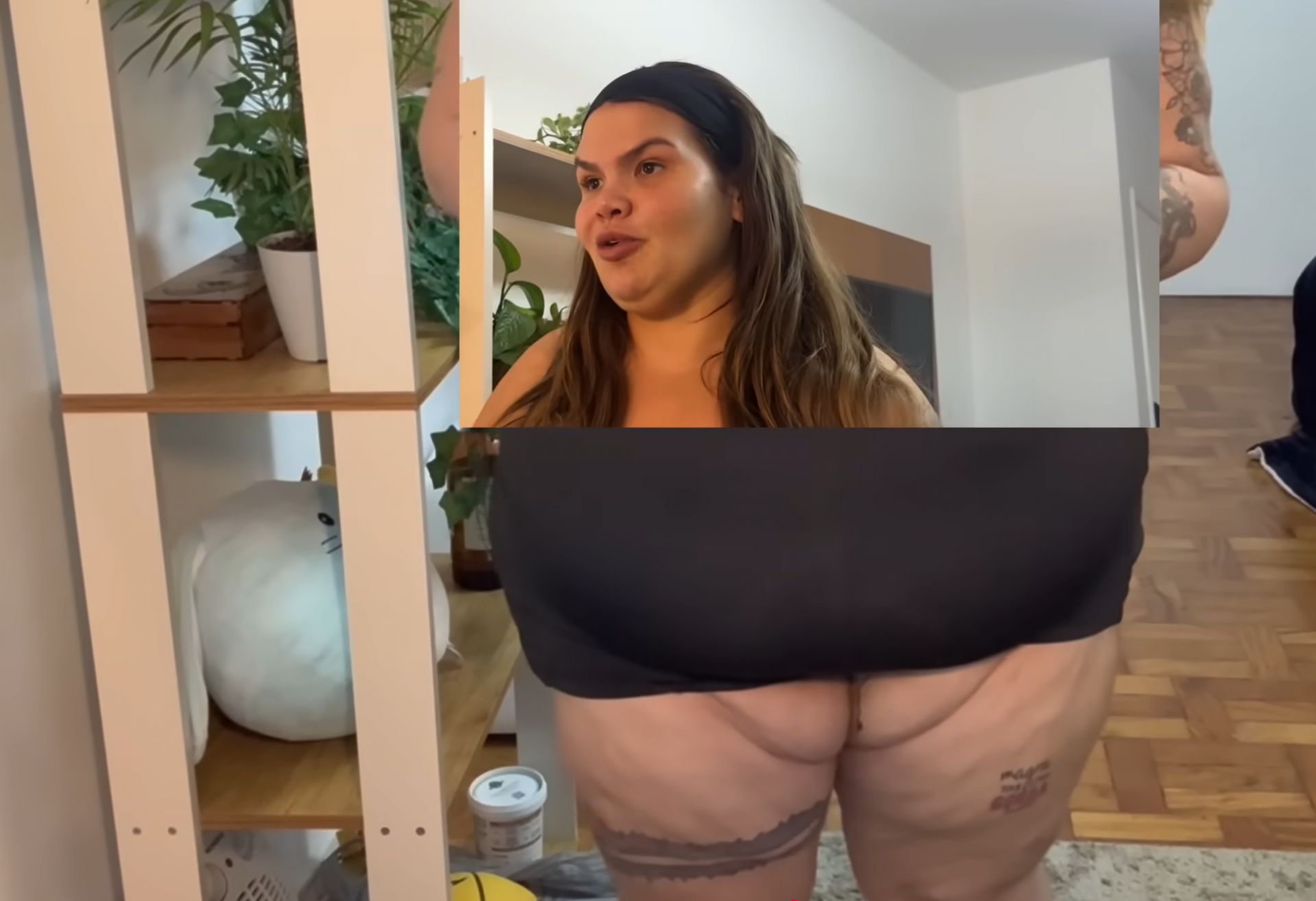 Thais Carla mostra mudanças no corpo após perder 75 kg - Reprodução Youtube