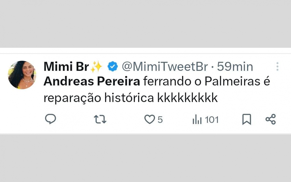 Torcedores do Flamengo escolheram Andreas Pereira como principal alvo por causa de pênalti em derrota do Palmeiras