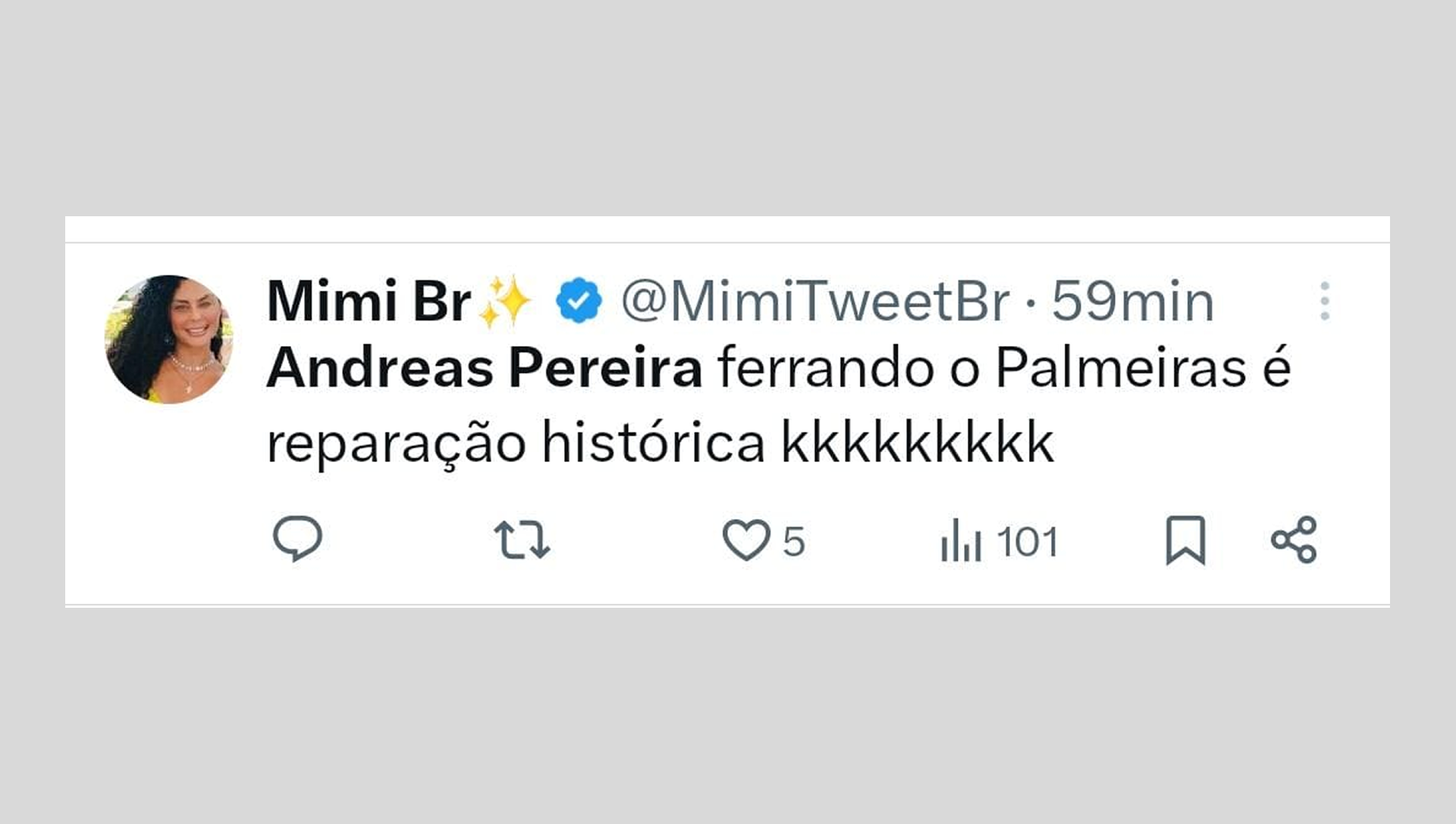 Torcedores do Flamengo escolheram Andreas Pereira como principal alvo por causa de pênalti em derrota do Palmeiras - Reprodução de Internet