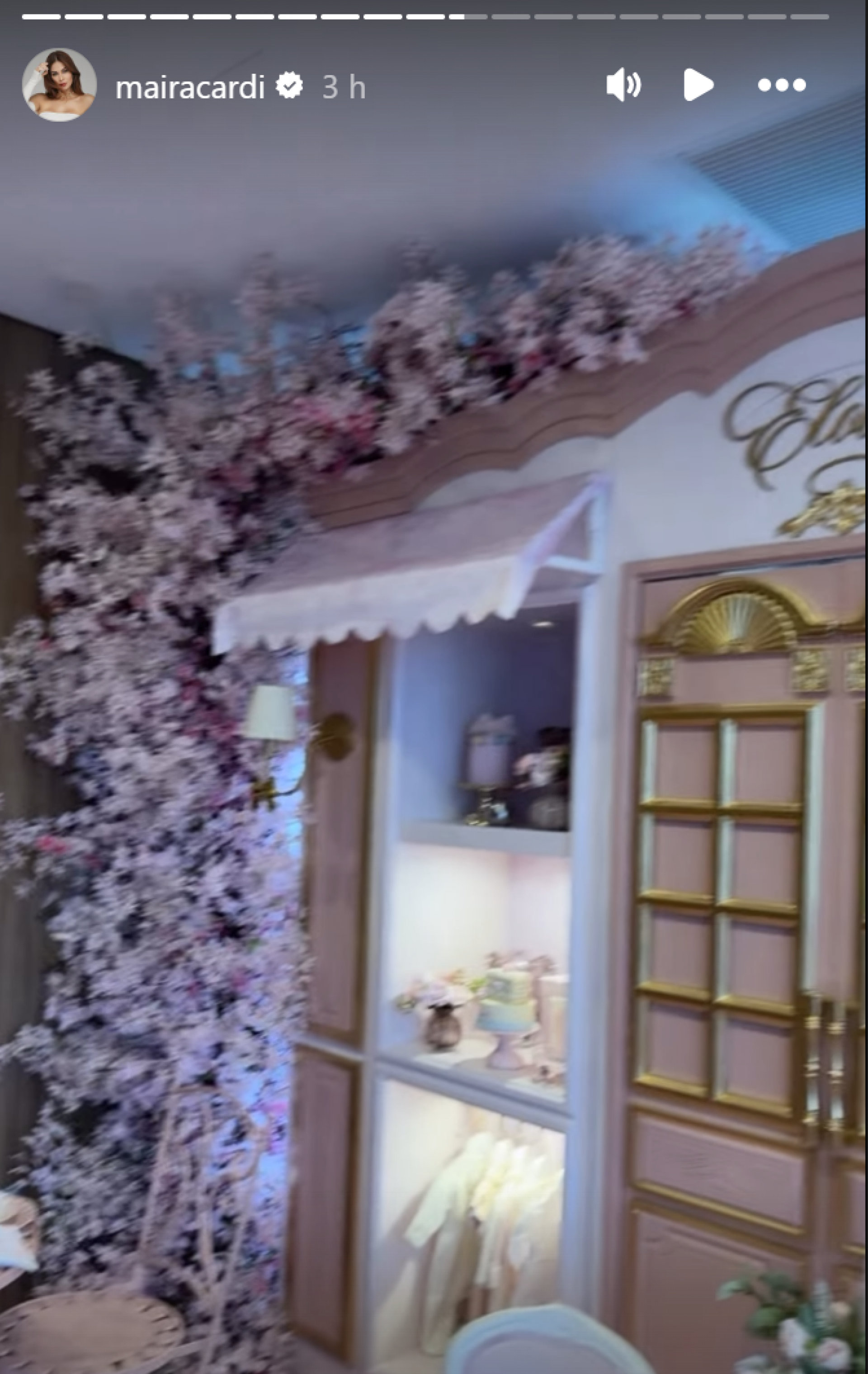 Maíra Cardi mostra luxo em quarto da maternidade - reprodução Instagram