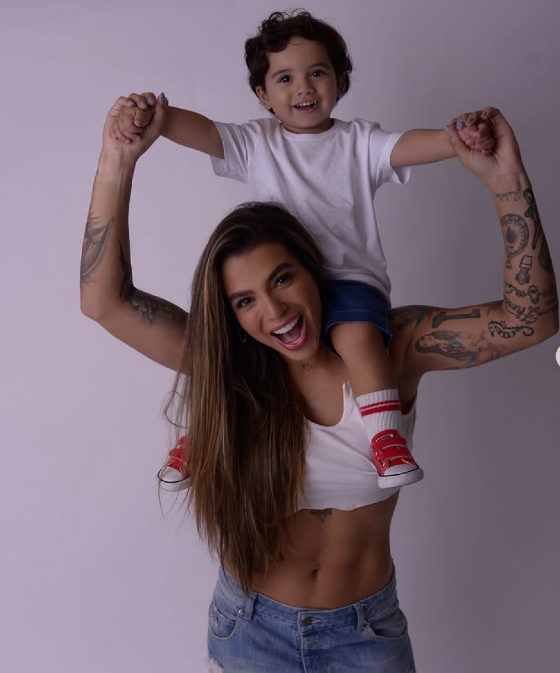 Petra Mattar e Makai - reprodução Instagram