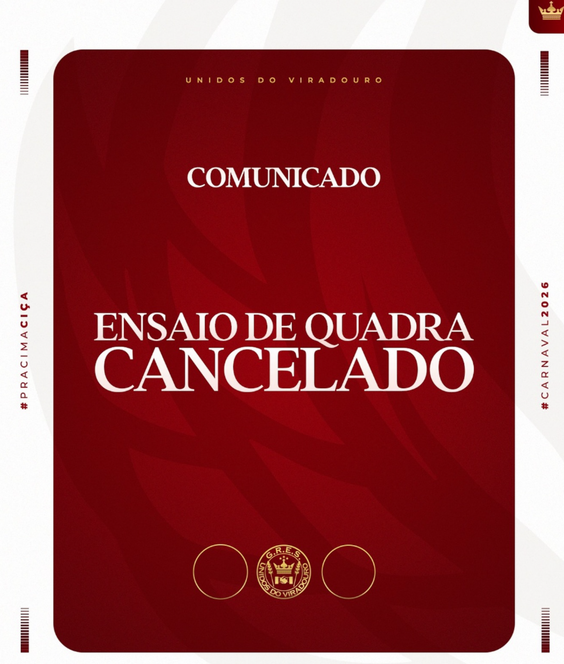 Unidos do Viradouro - reprodução Instagram