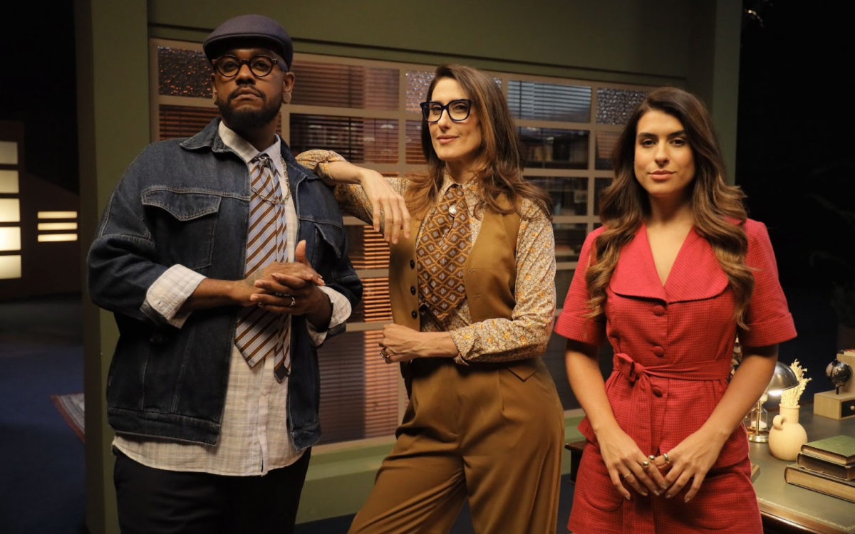 Fabão, Paola Carosella e Luana Zucoloto