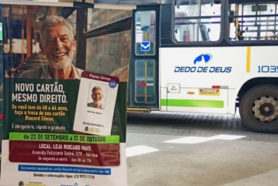 Modelos antigos dos cartões RioCard Sênior deixam de funcionar a partir de 3 de novembro