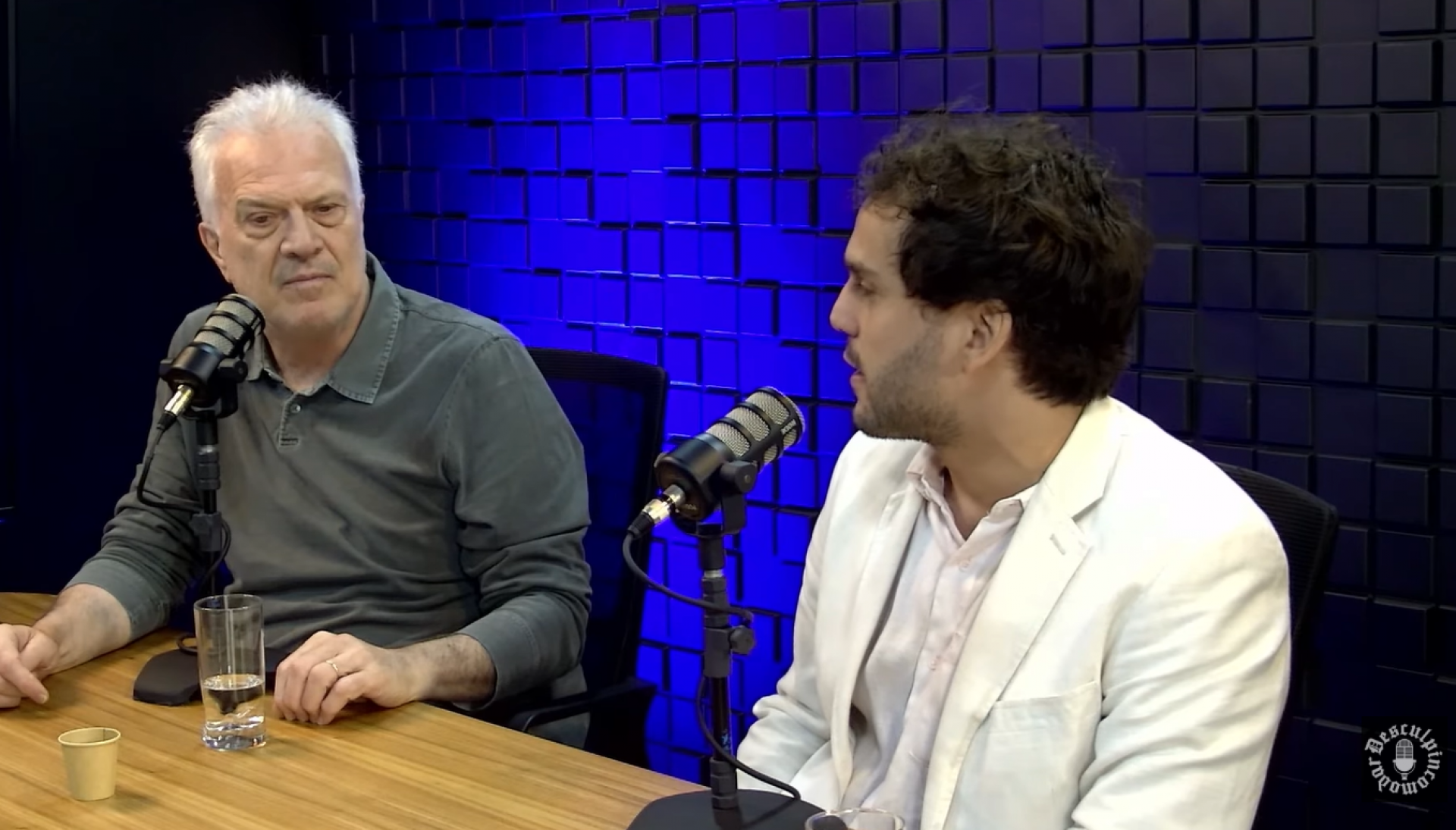 Pedro Bial elogia o filho e fala sobre Giulia Gam - reprodução Youtube