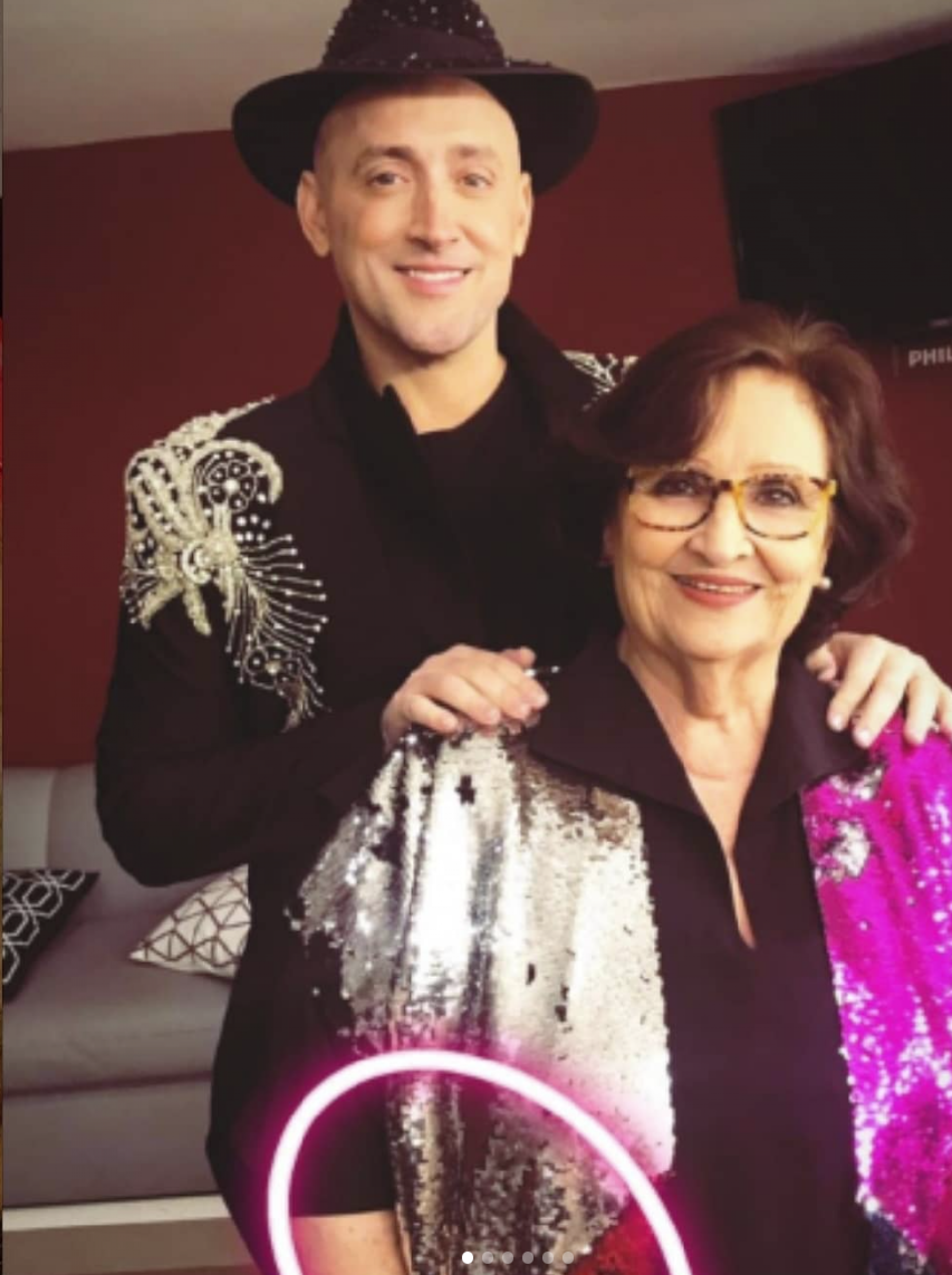 Paulo Gustavo e dona Déa Lúcia - reprodução Instagram