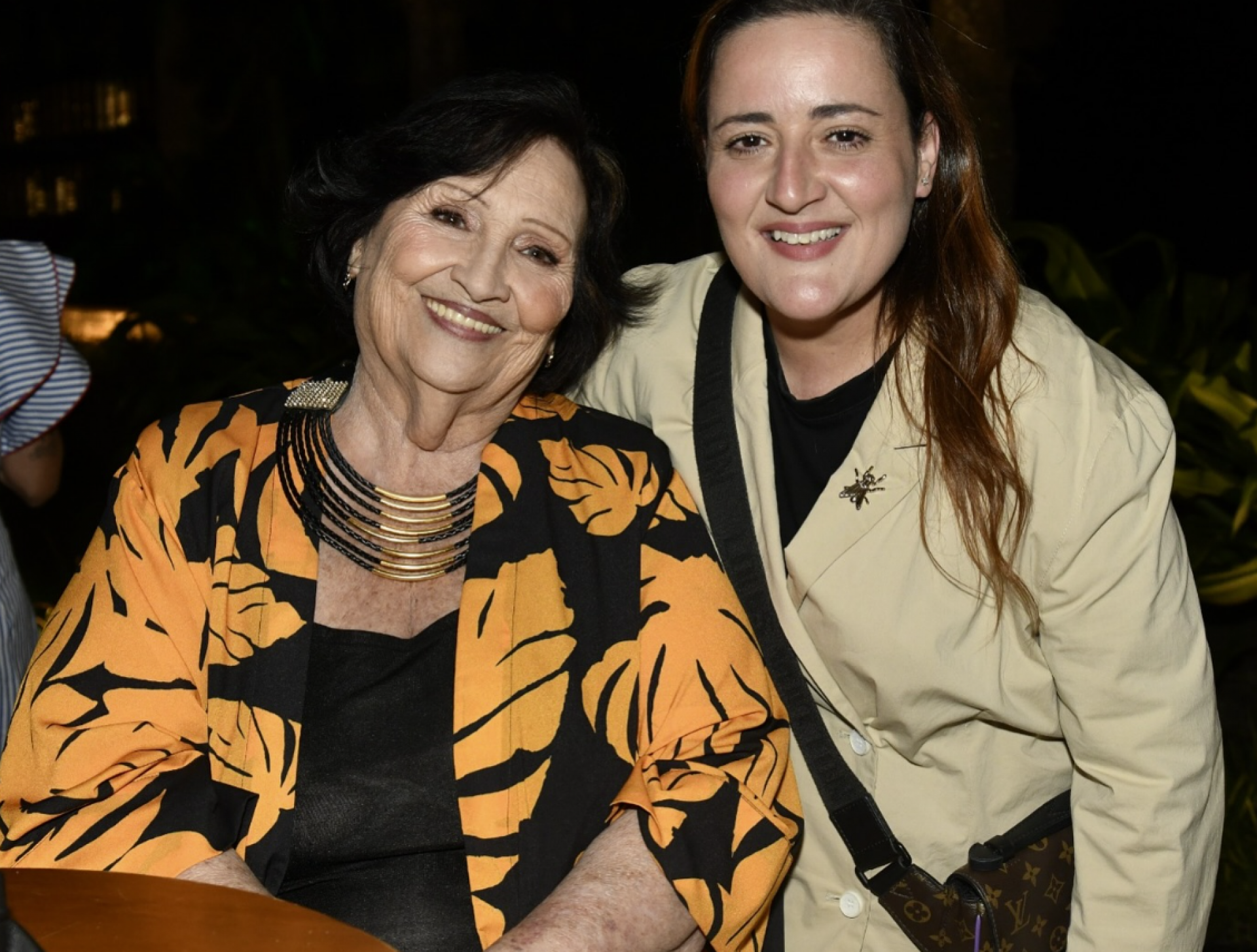 Dona Déa Lúcia e Ju Amaral  - reprodução Instagram