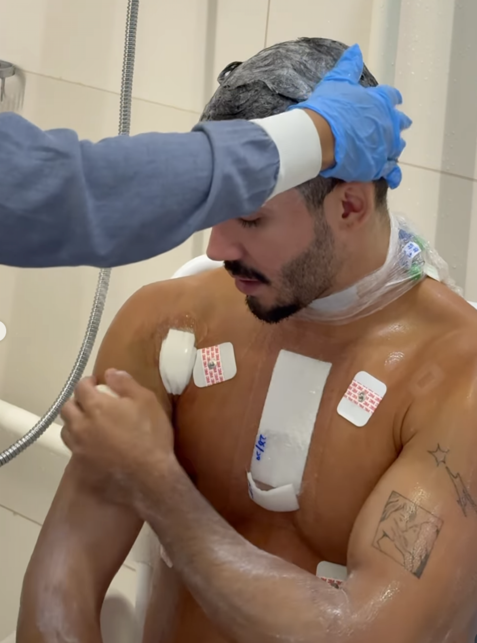 Vittor Fernando fala sobre ataque a tiros e recuperação ao lado de Gabriel Fuentes - reprodução Instagram